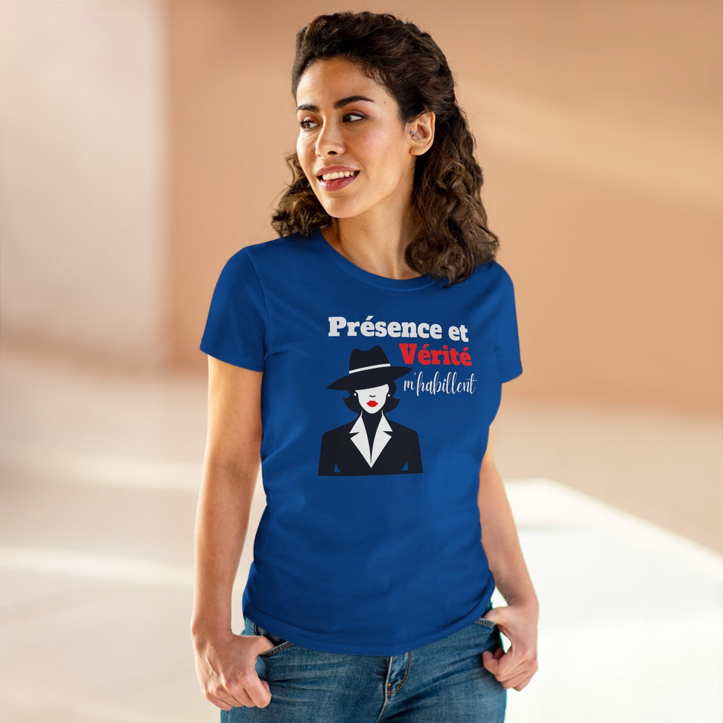 Teeshirt Femme JEXPRIME - La présence et la vérité m'habillent