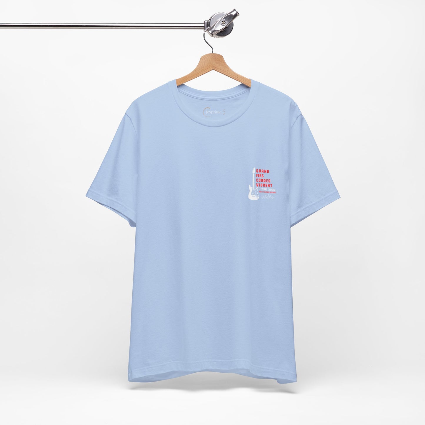 Teeshirt Homme JEXPRIME - Quand mes cordes vibrent, le temps s'efface