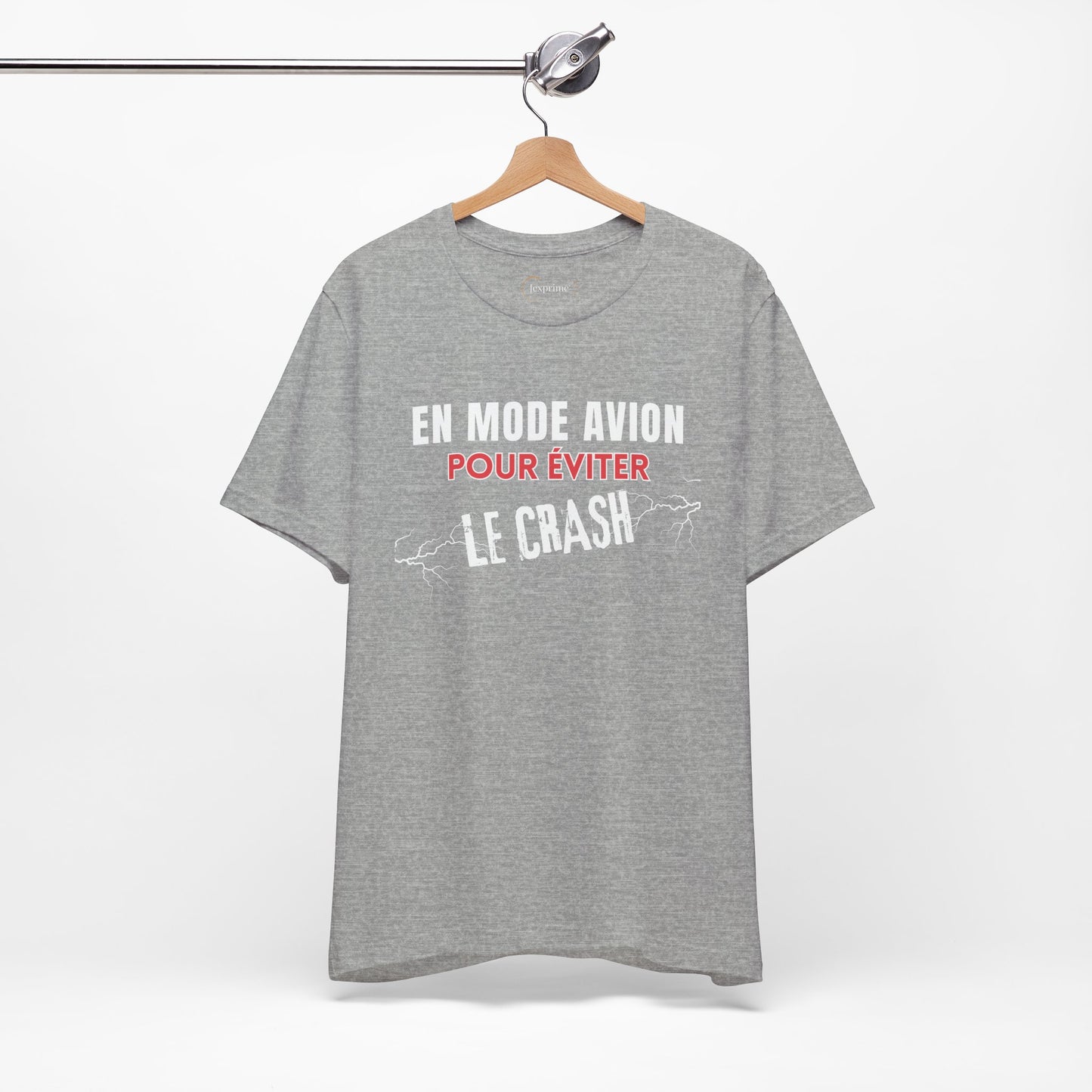 Teeshirt homme JEXPRIME - En mode avion pour éviter le crash