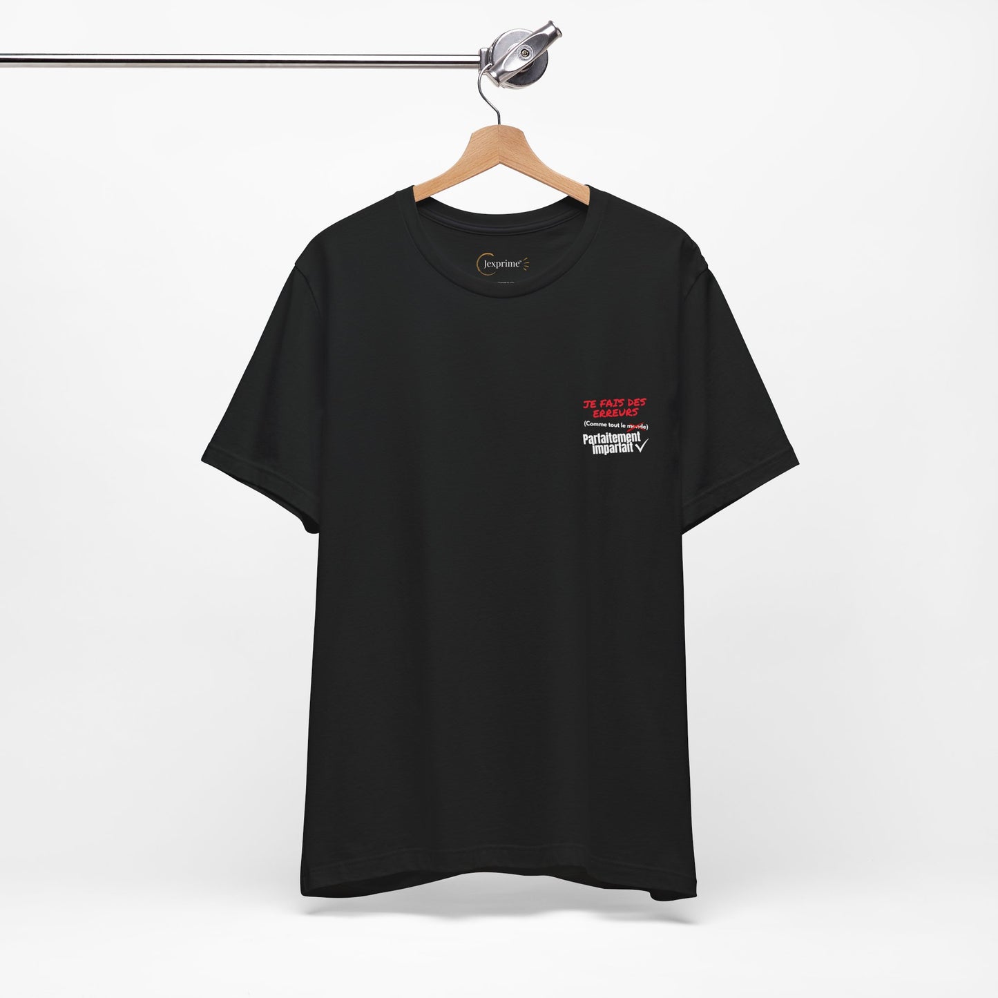 Tee-shirt Homme JEXPRIME – Je fais des erreurs (comme tout le monde) Parfaitement imparfait
