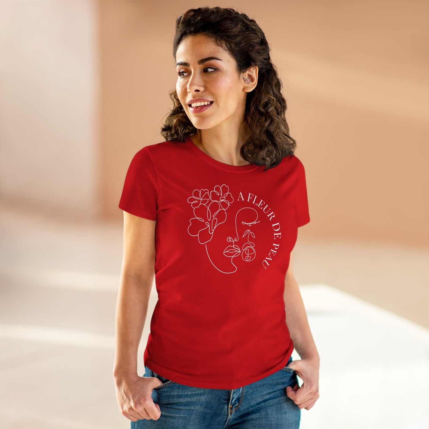 Teeshirt Femme JEXPRIME - A fleur de peau