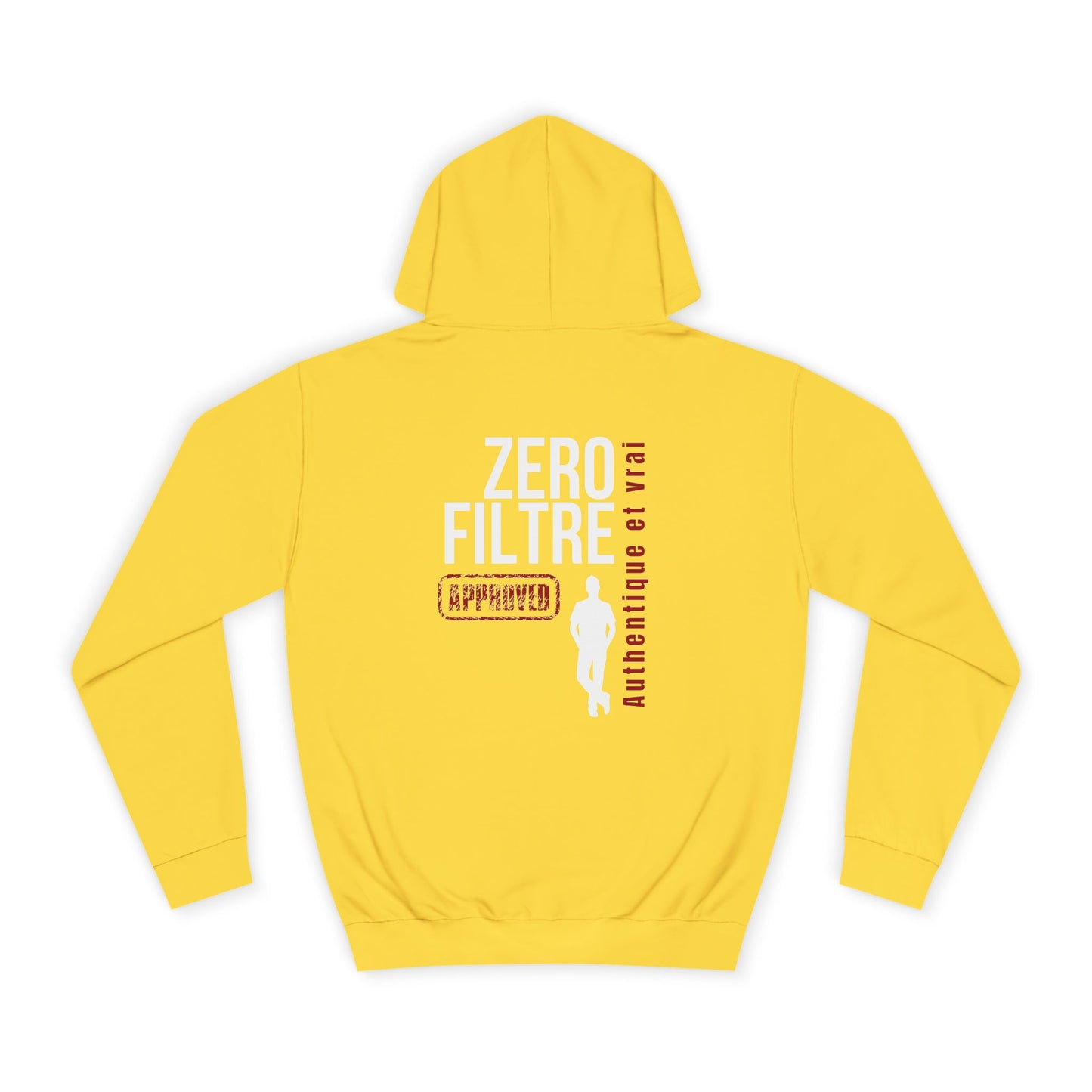 Sweat à capuche homme JEXPRIME - Zéro filtre - Authetique et vrai