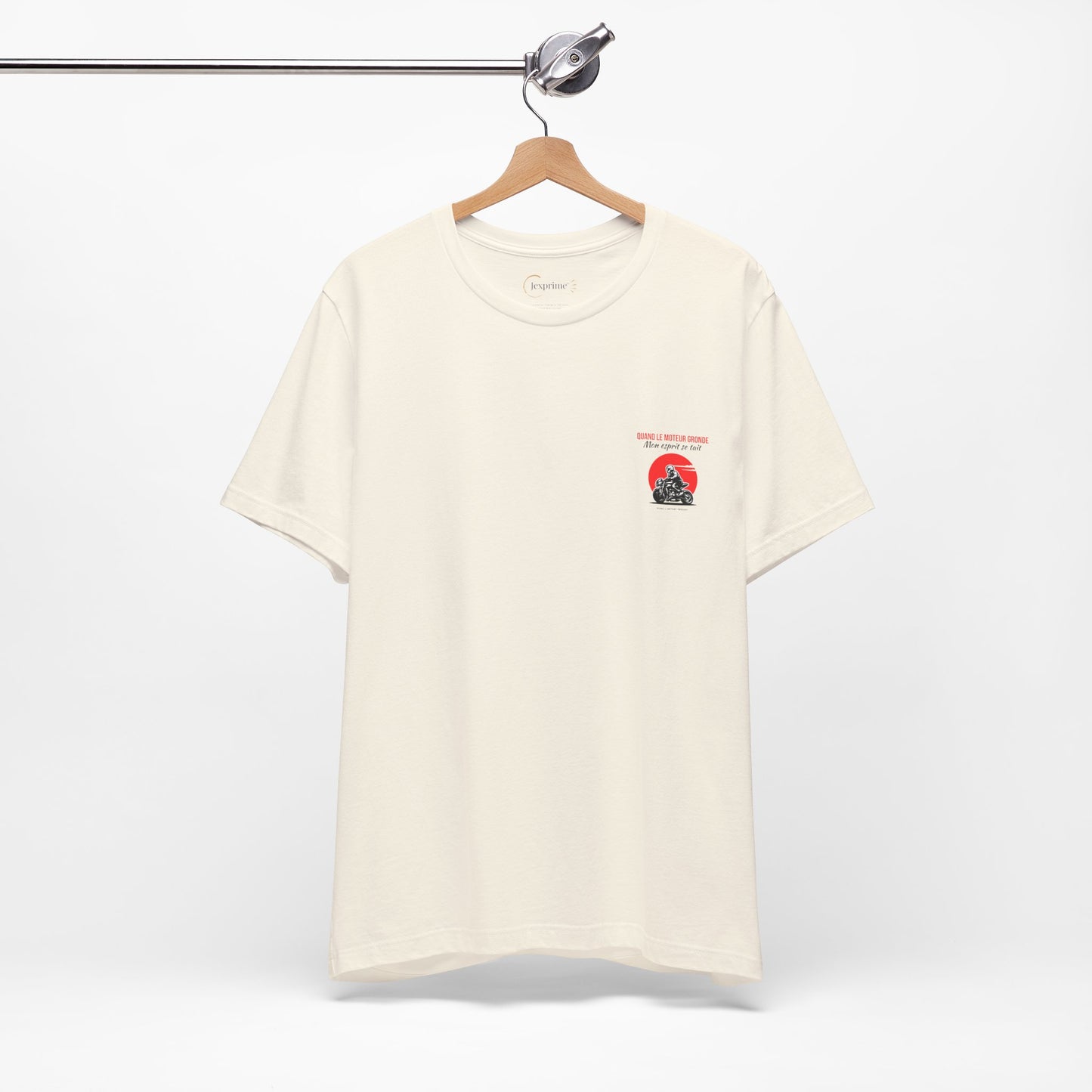 Teeshirt homme JEXPRIME - Quand le moteur gronde, mon esprit se tait