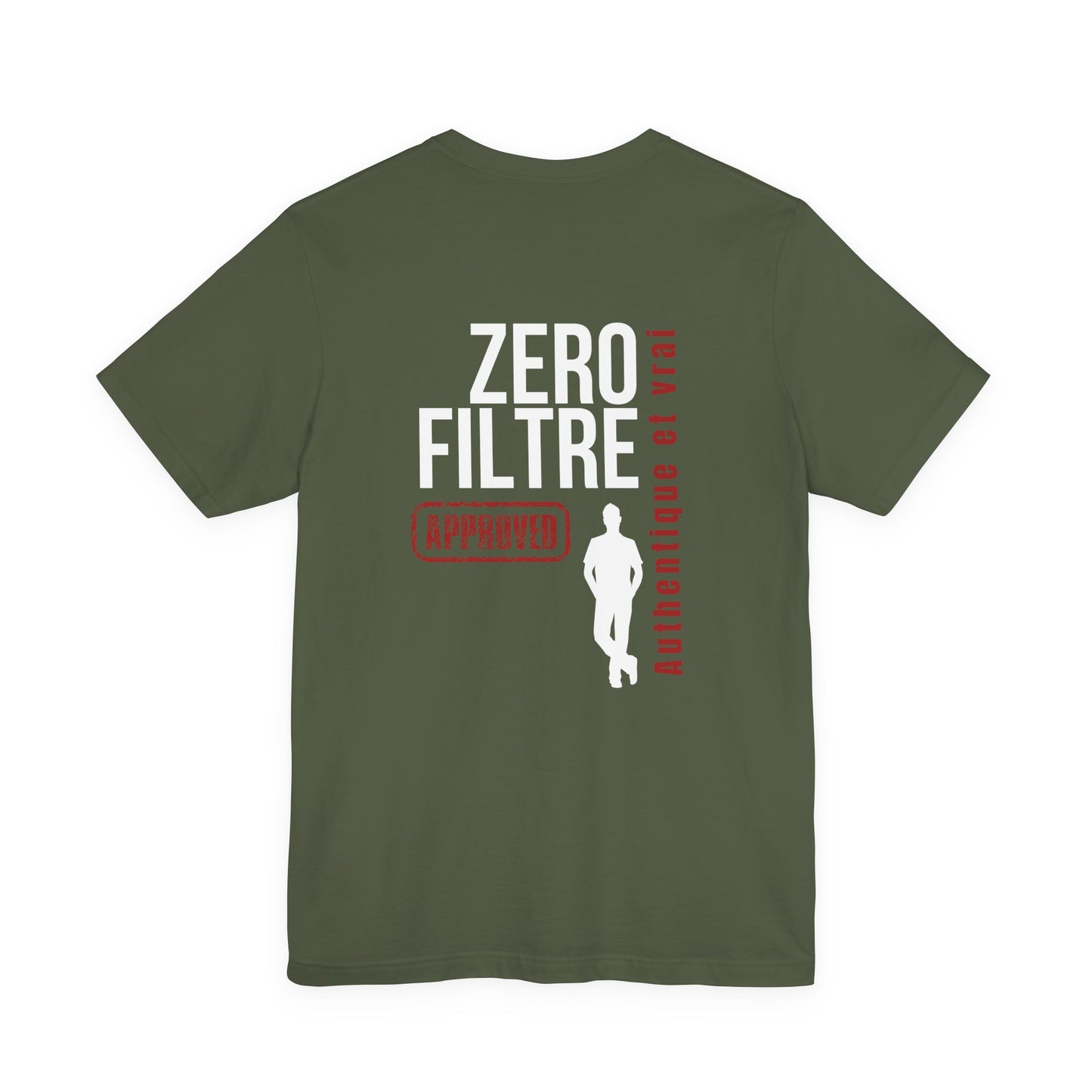 Teeshirt homme JEXPRIME - Zéro filtre, authentique et vrai