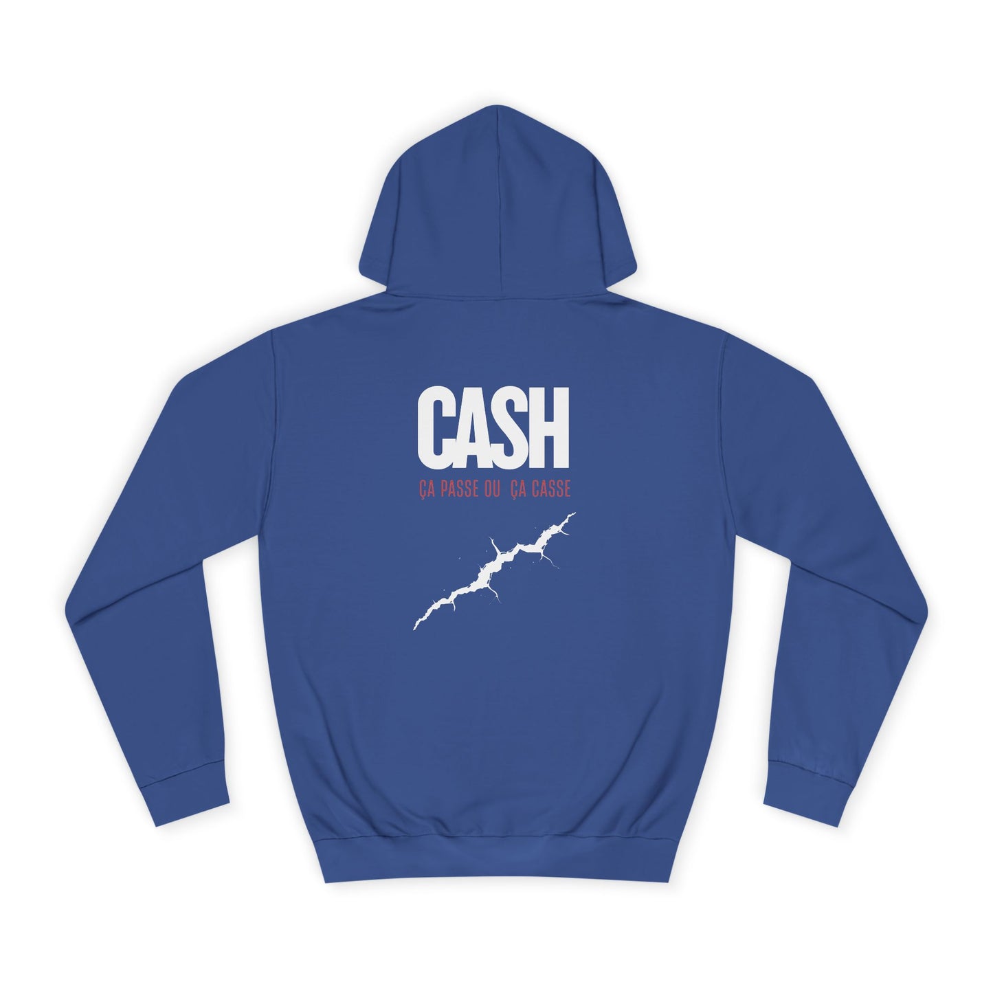 Sweat à capuche adolescent JEXPRIME - Cash, ça passe ou ça casse
