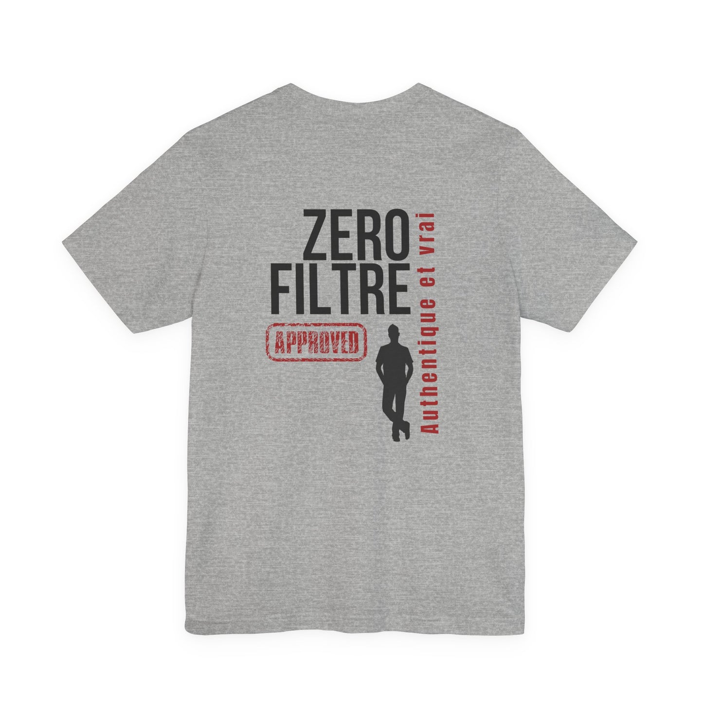 Teeshirt homme JEXPRIME - Zéro filtre, authentique et vrai