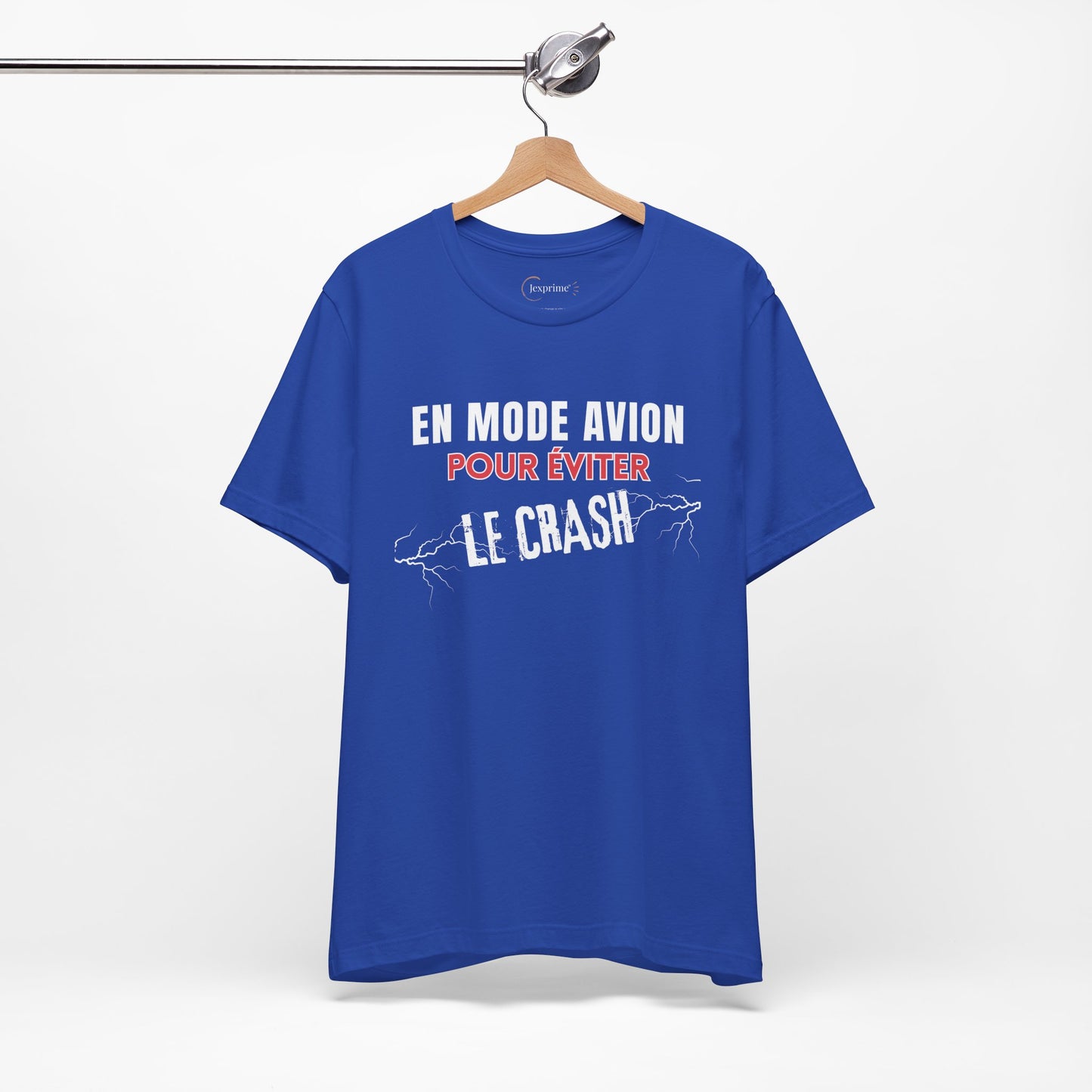 Teeshirt homme JEXPRIME - En mode avion pour éviter le crash