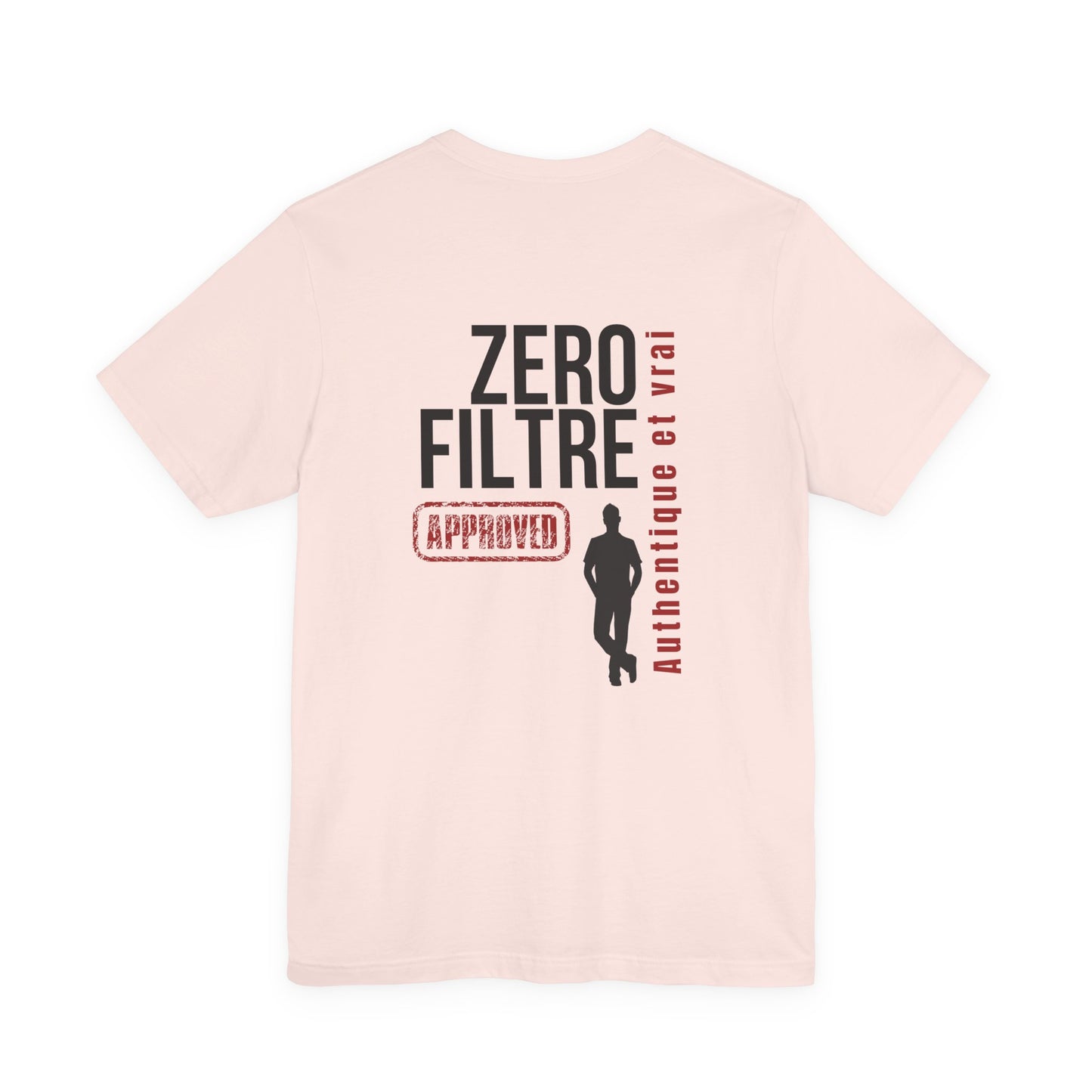Teeshirt homme JEXPRIME - Zéro filtre, authentique et vrai