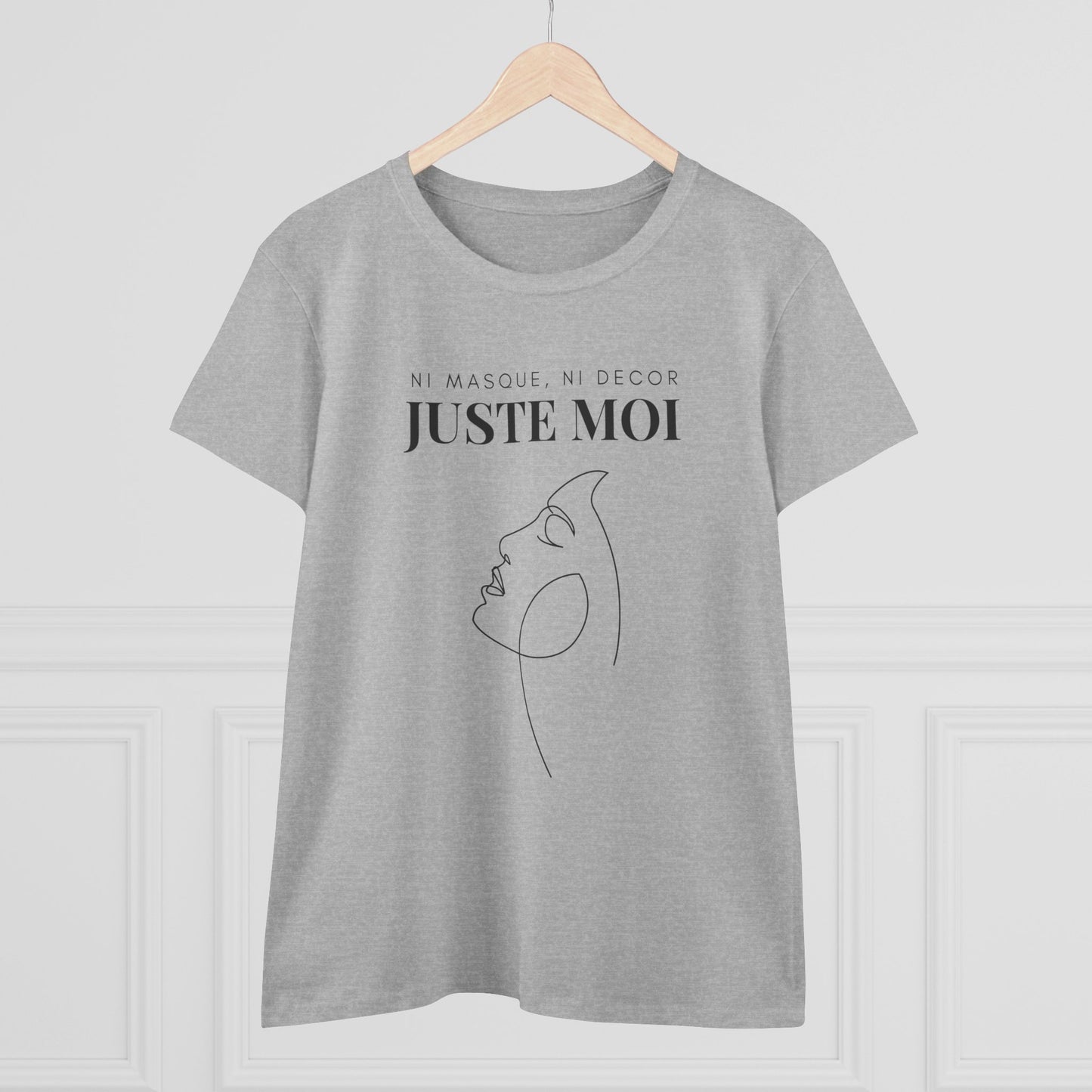 Teeshirt Femme JEXPRIME - Sans décor, ni masque, JUSTE MOI