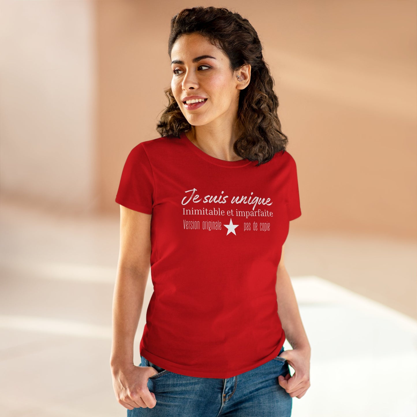 Teeshirt femme JEXPRIME - Je suis unique