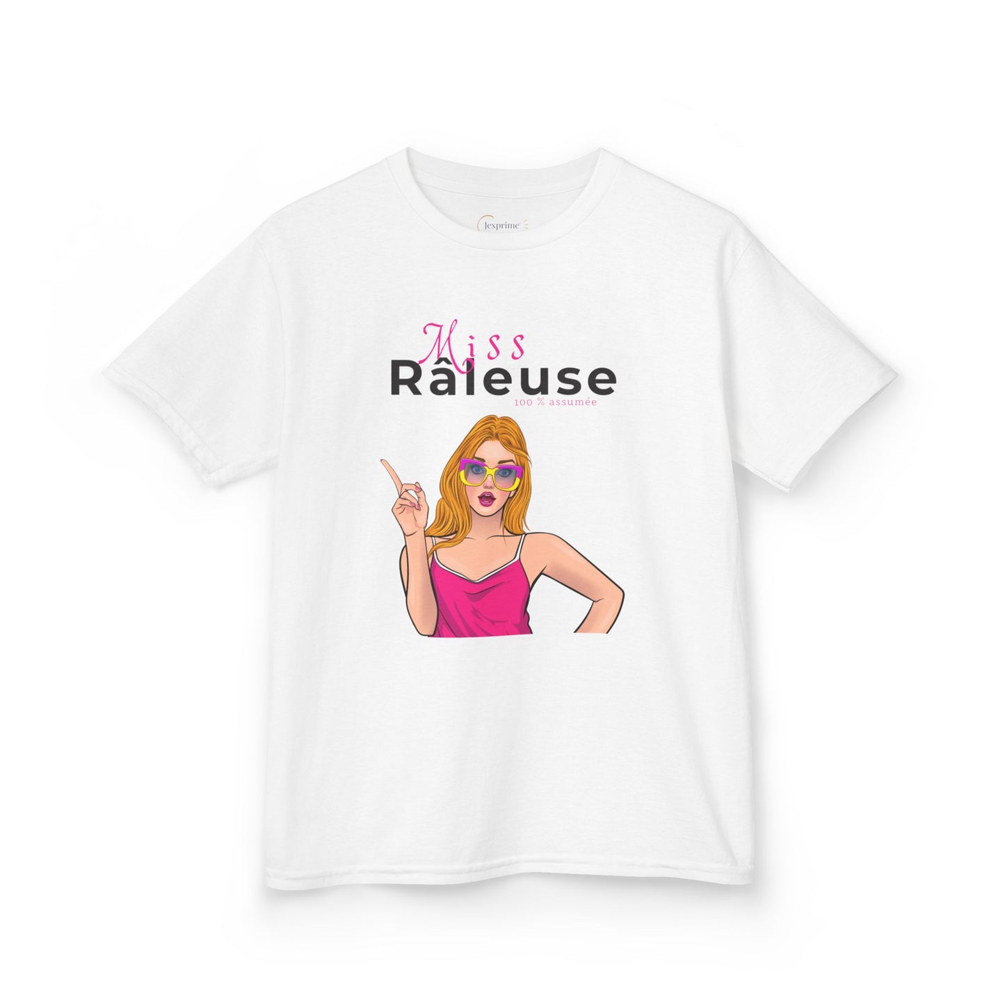 Teeshirt Fille JEXPRIME - Miss Râleuse 100 % assumée