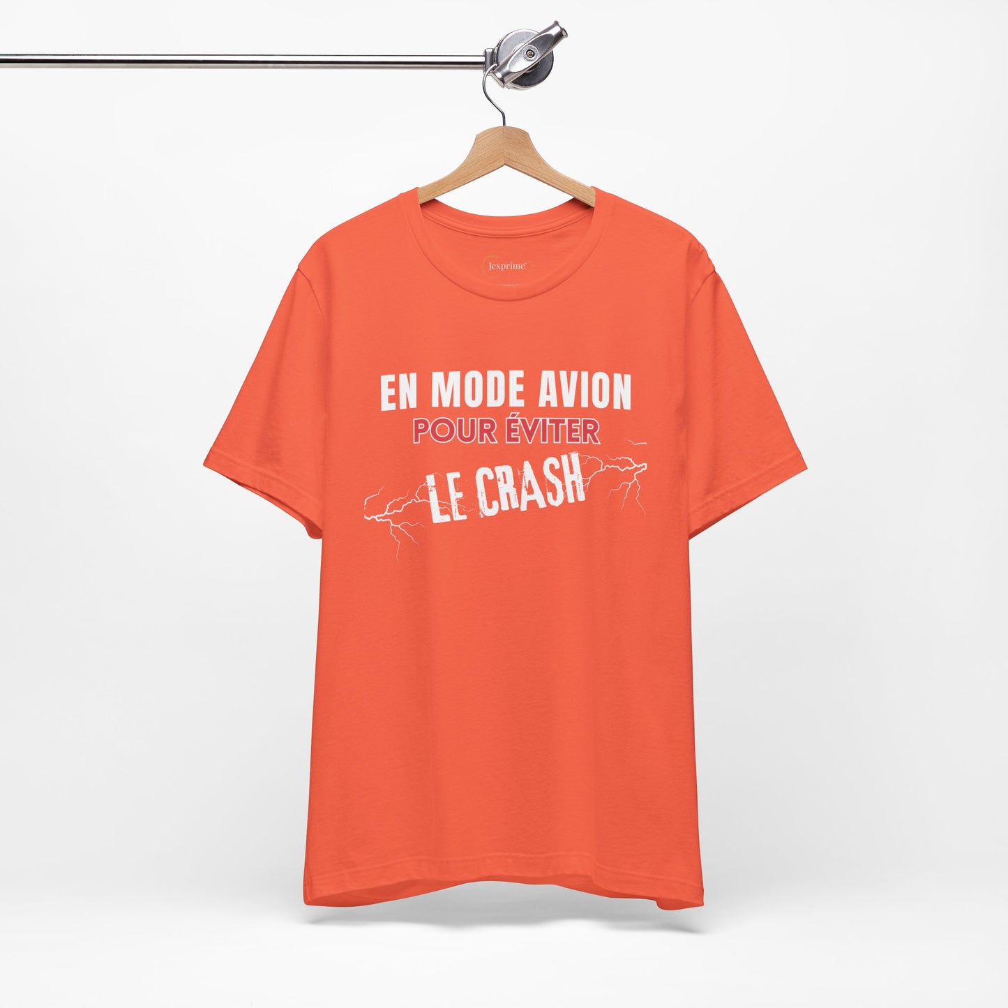 Teeshirt homme JEXPRIME - En mode avion pour éviter le crash