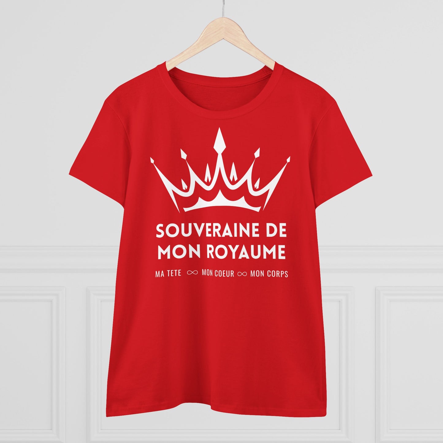 Teeshirt femme JEXPRIME - Souveraine de mon Royaume