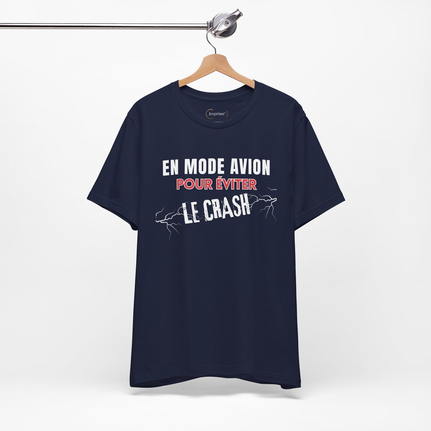 Teeshirt homme JEXPRIME - En mode avion pour éviter le crash