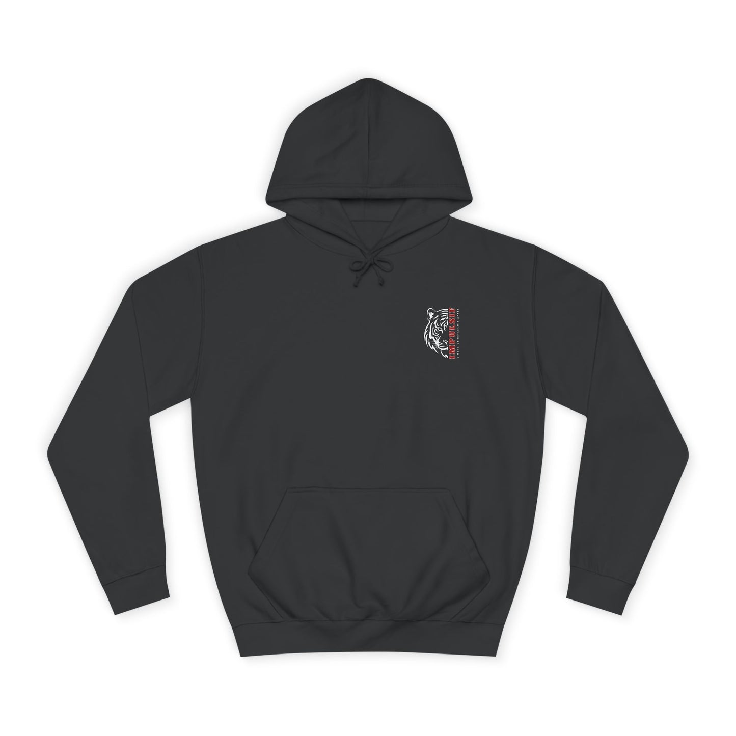 Sweat à capuche homme JEXPRIME - IMPULSIF, j'agis, je rèflèchis après