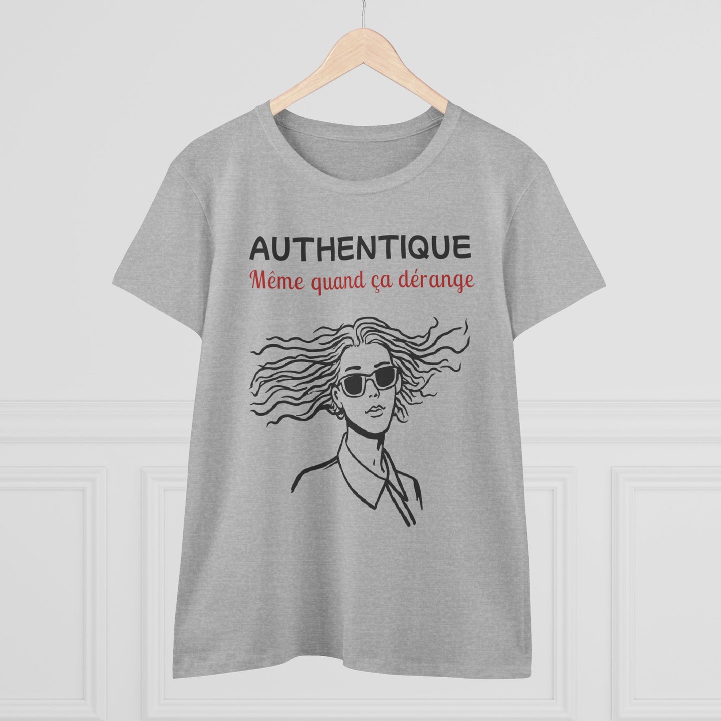 Teeshirt Femme JEXPRIME - Authentique même quand ça dérange