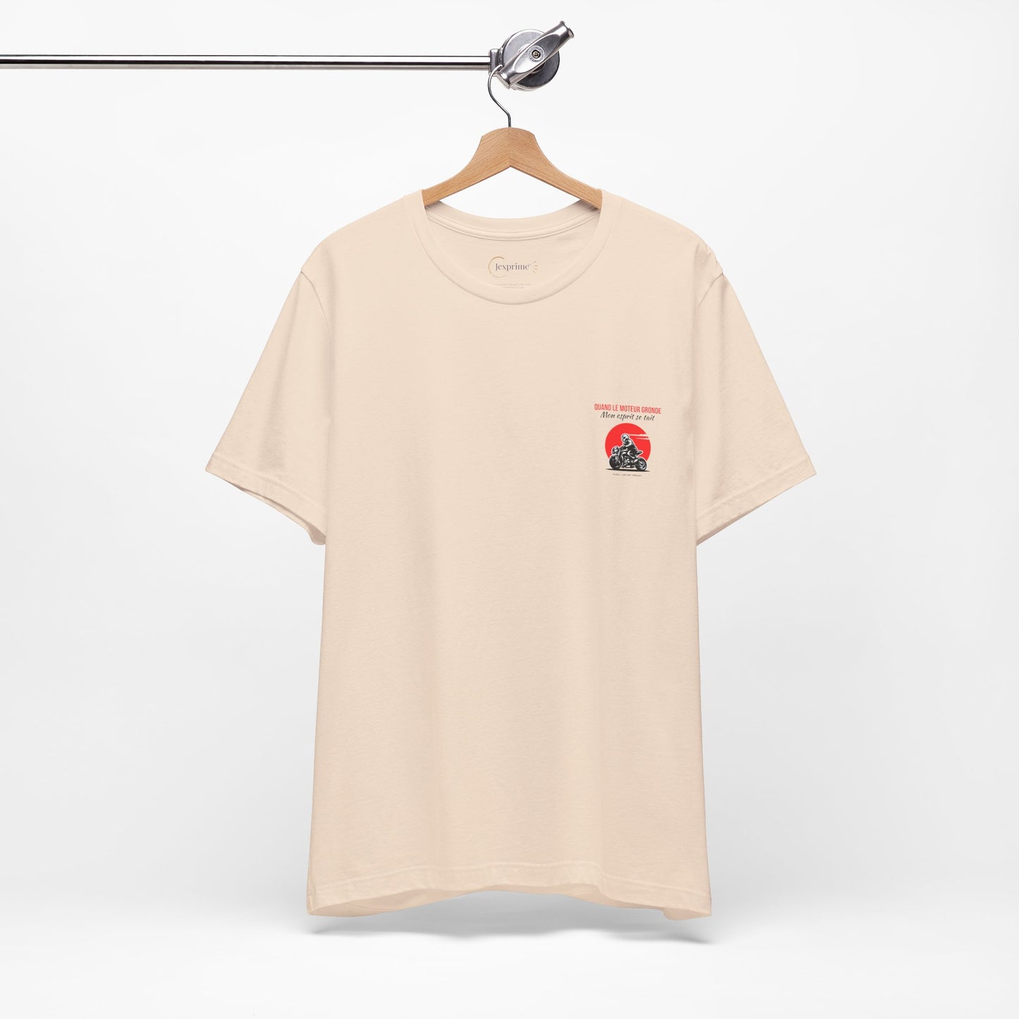 Teeshirt homme JEXPRIME - Quand le moteur gronde, mon esprit se tait