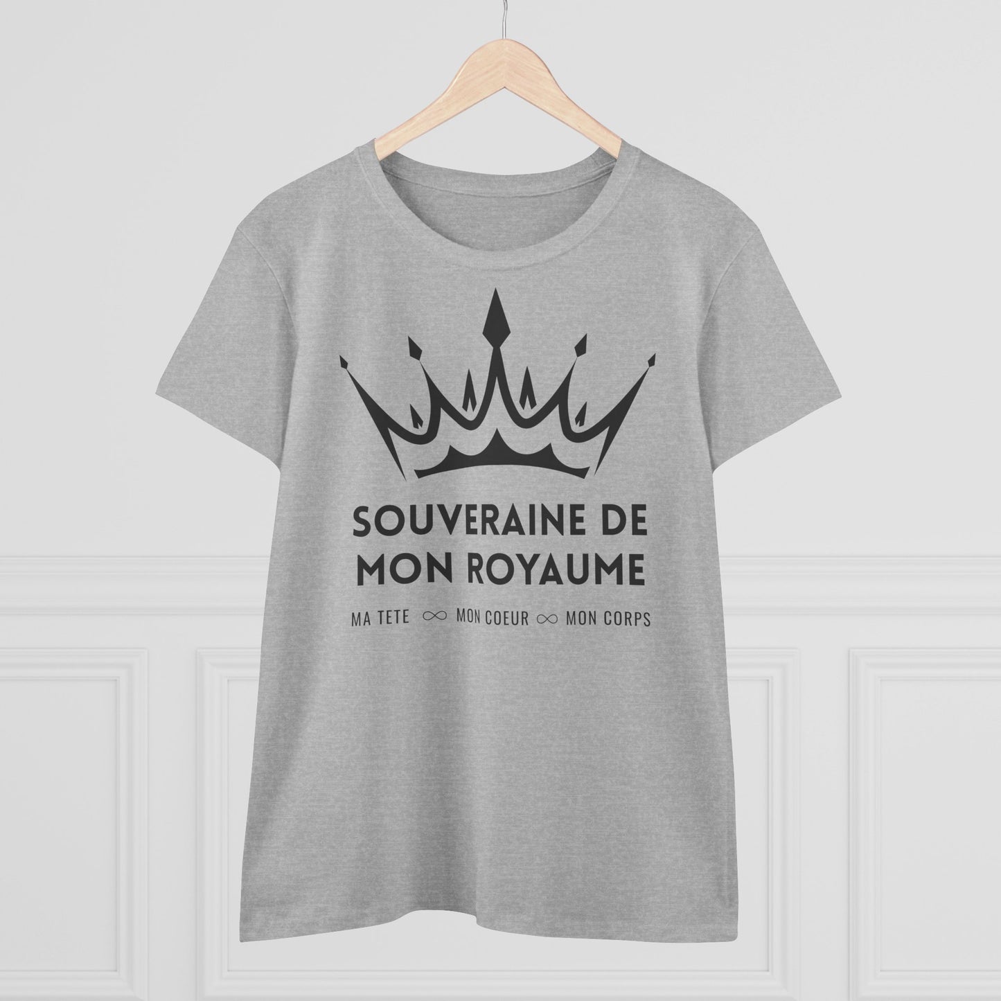 Teeshirt femme JEXPRIME - Souveraine de mon Royaume