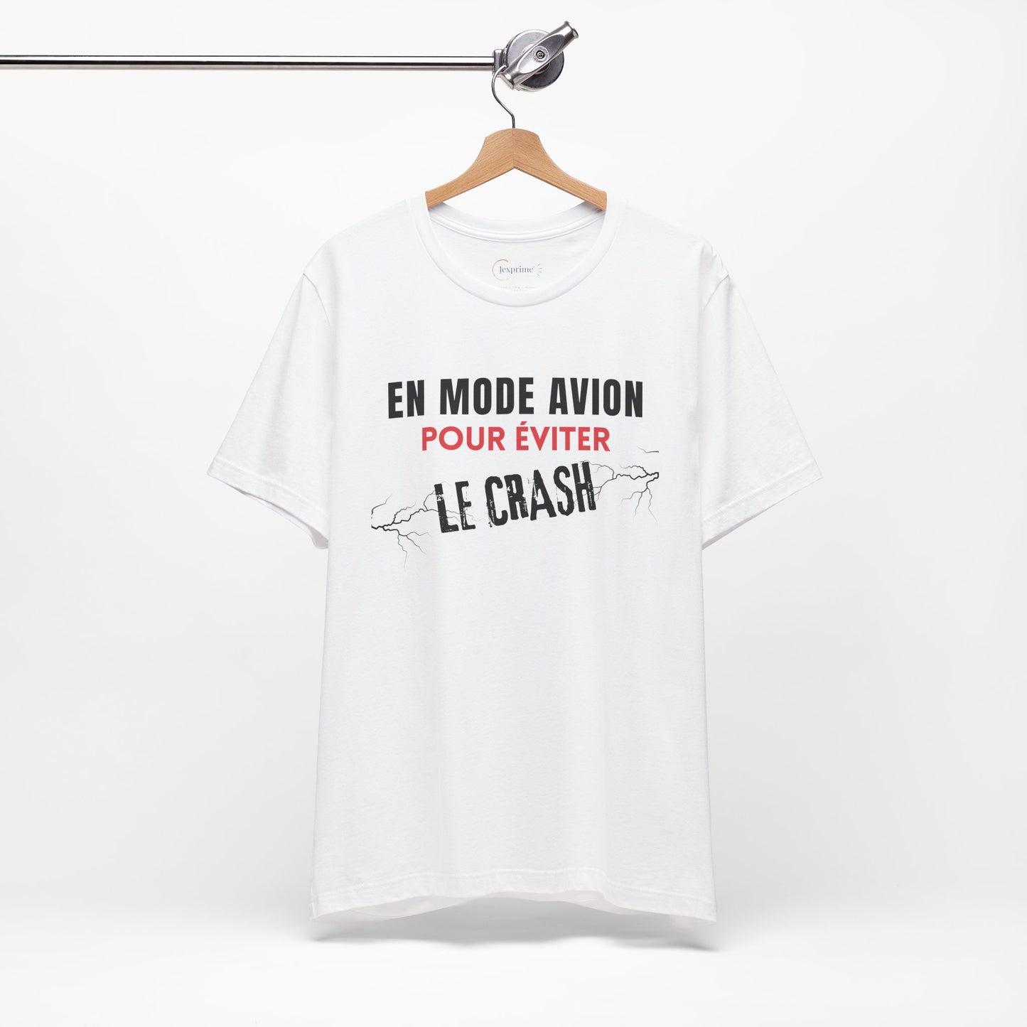 Teeshirt homme JEXPRIME - En mode avion pour éviter le crash