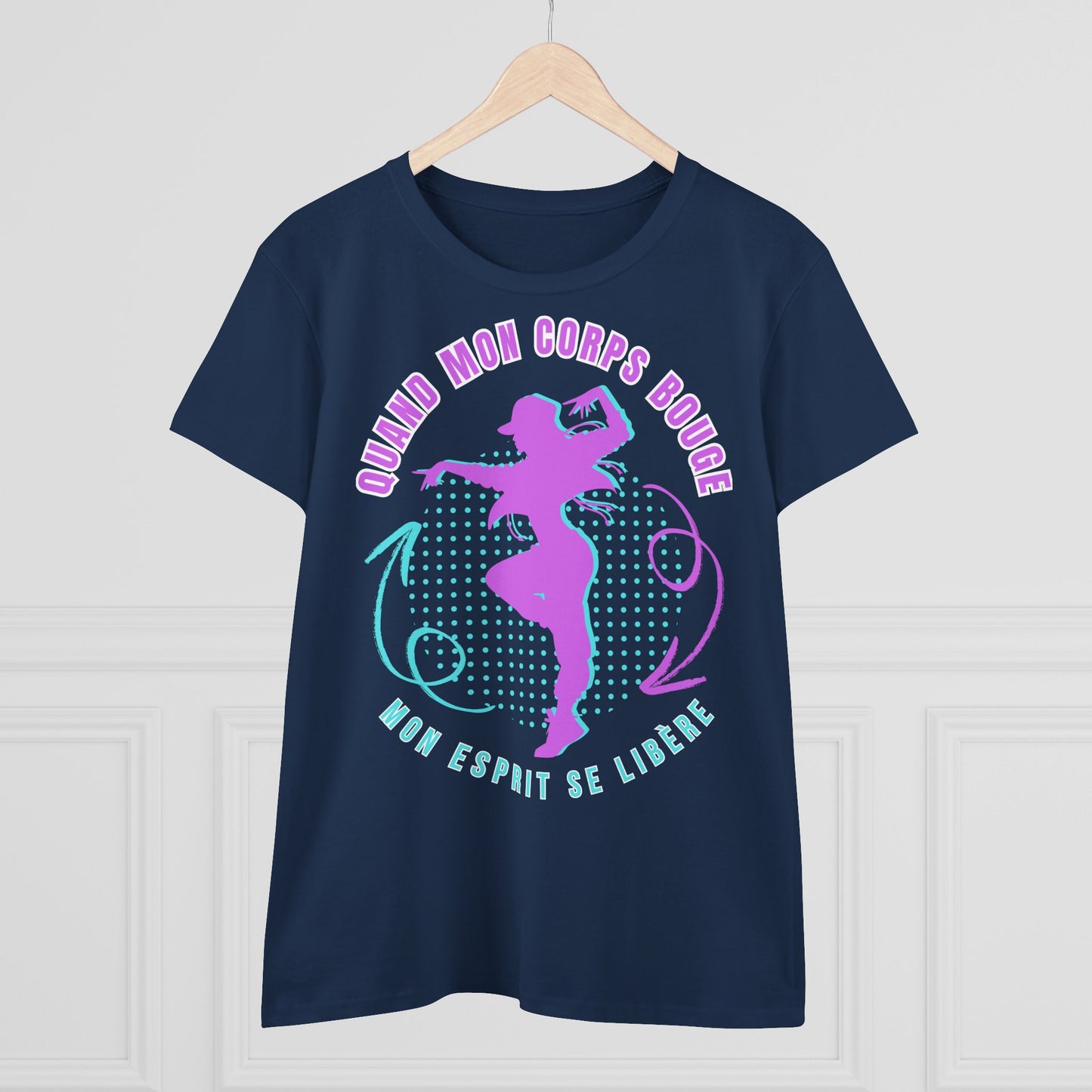 Teeshirt femme JEXPRIME - Quand mon corps bouge, mon esprit se libère
