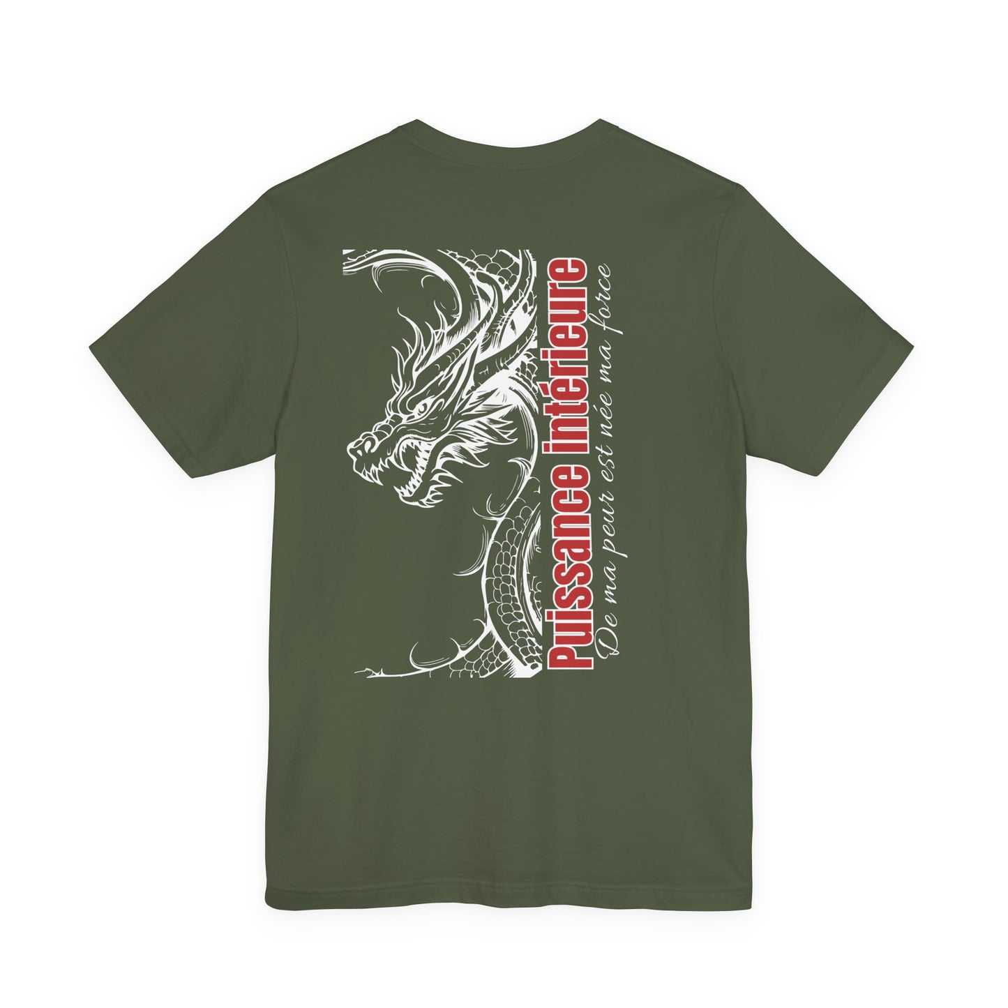 Teeshirt homme JEXPRIME - Puissance intérieure, de ma peur est née ma force