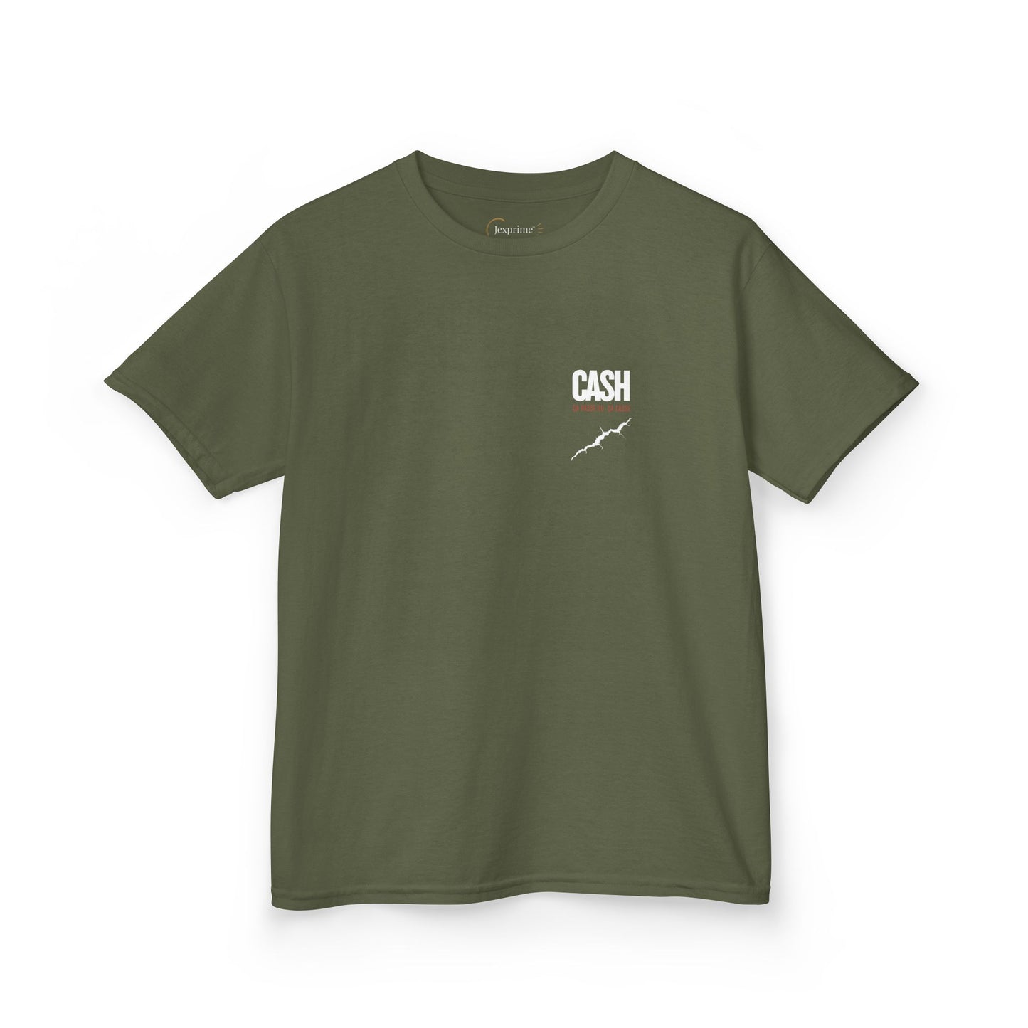 Teeshirt Mixte Adolescent JEXPRIME - CASH, ça passe ou ça casse