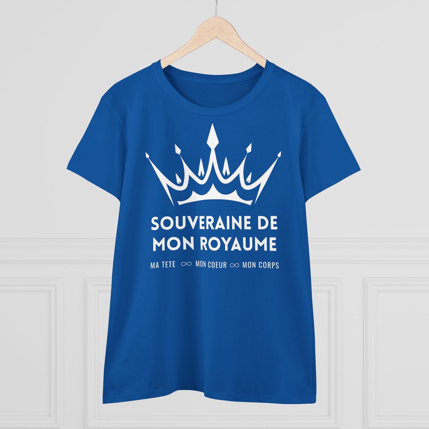 Teeshirt femme JEXPRIME - Souveraine de mon Royaume