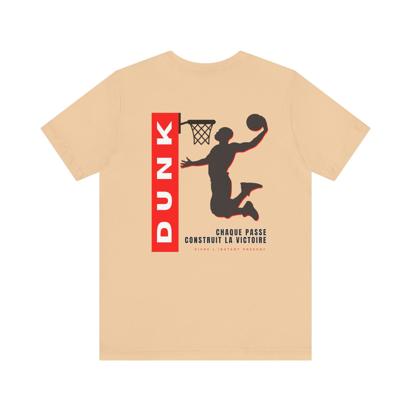 Teeshirt homme JEXPRIME - Dunk, chaque passe contruit la victoire
