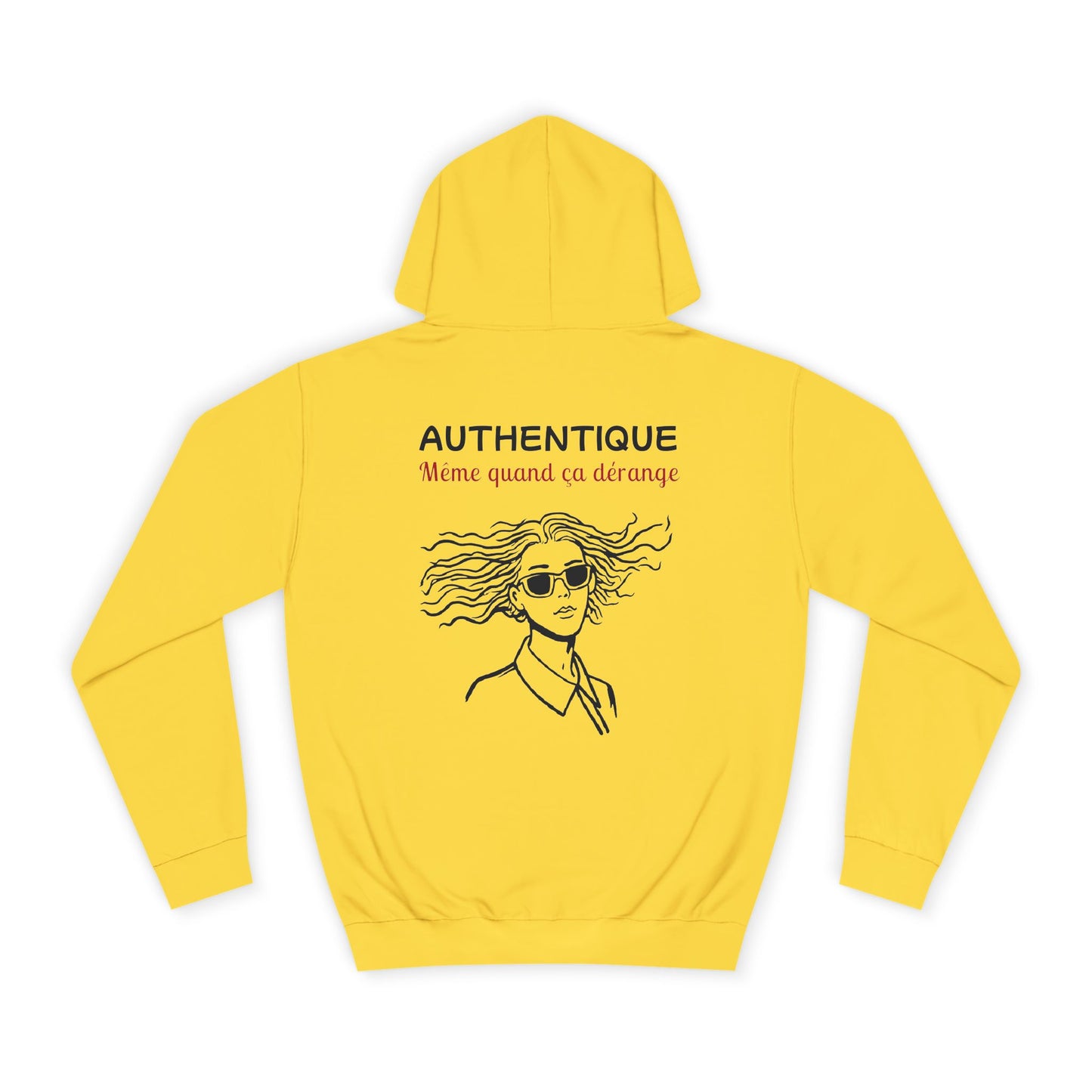 Sweat à capuche femme JEXPRIME - Authentique même quand ça dérange