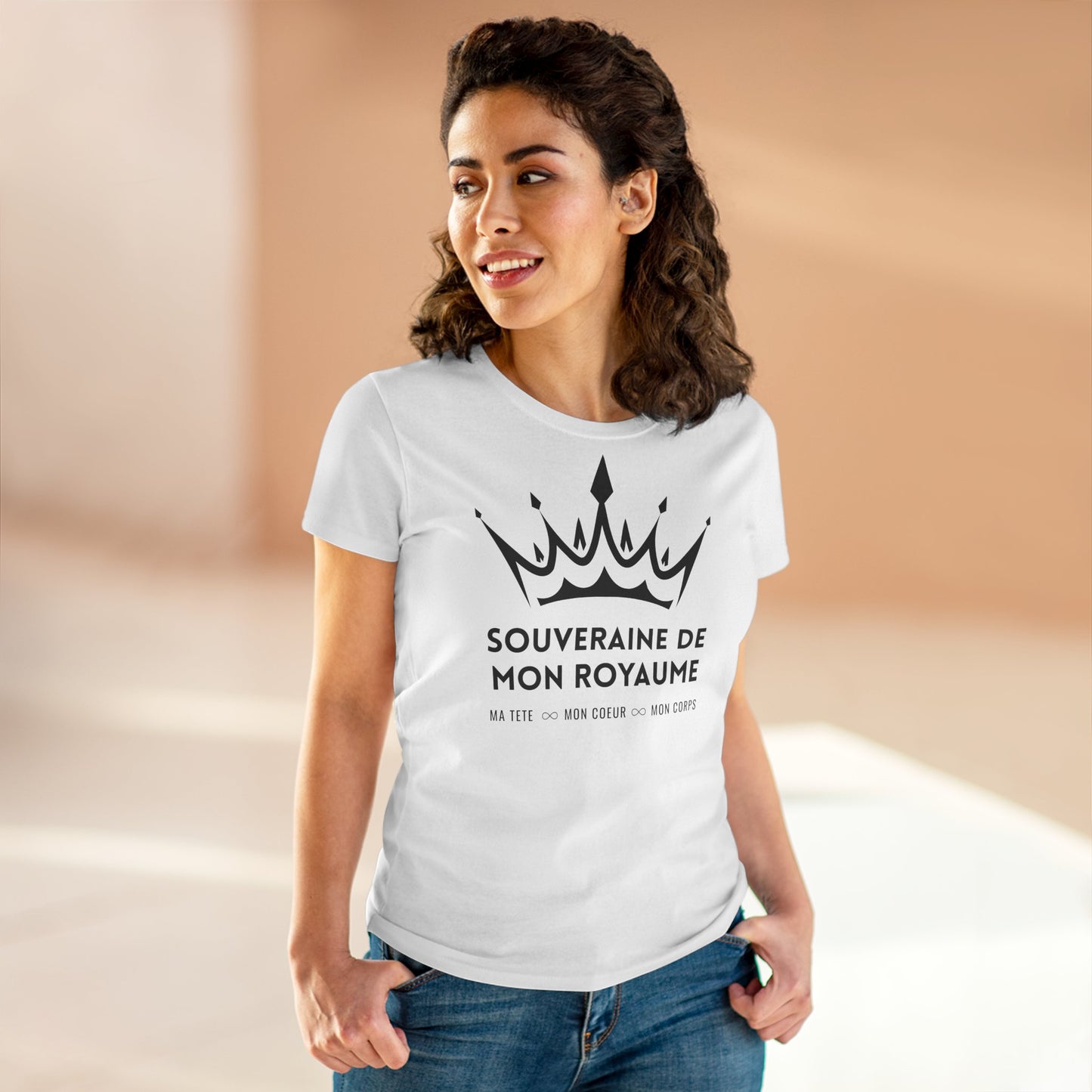 Teeshirt femme JEXPRIME - Souveraine de mon Royaume