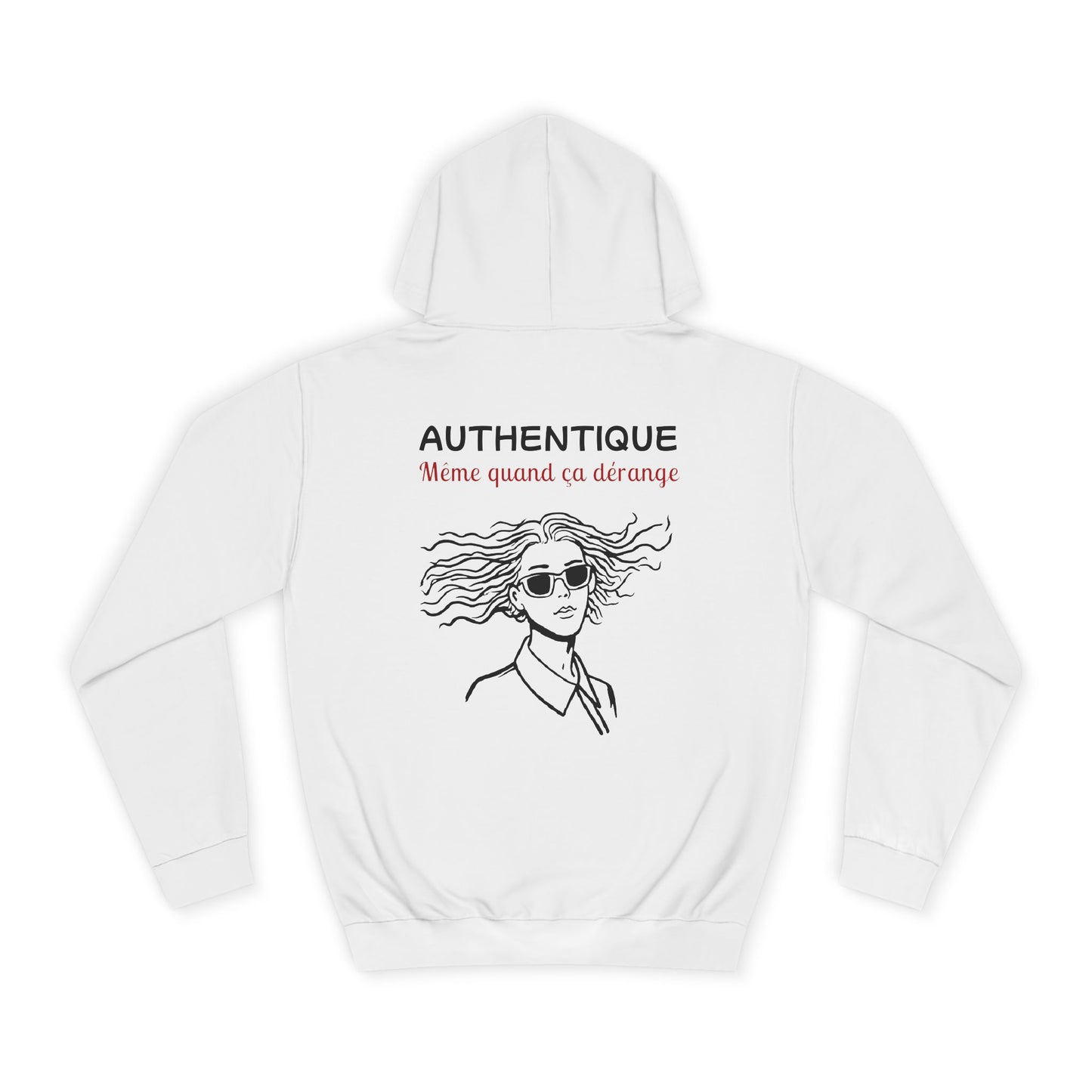 Sweat à capuche femme JEXPRIME - Authentique même quand ça dérange