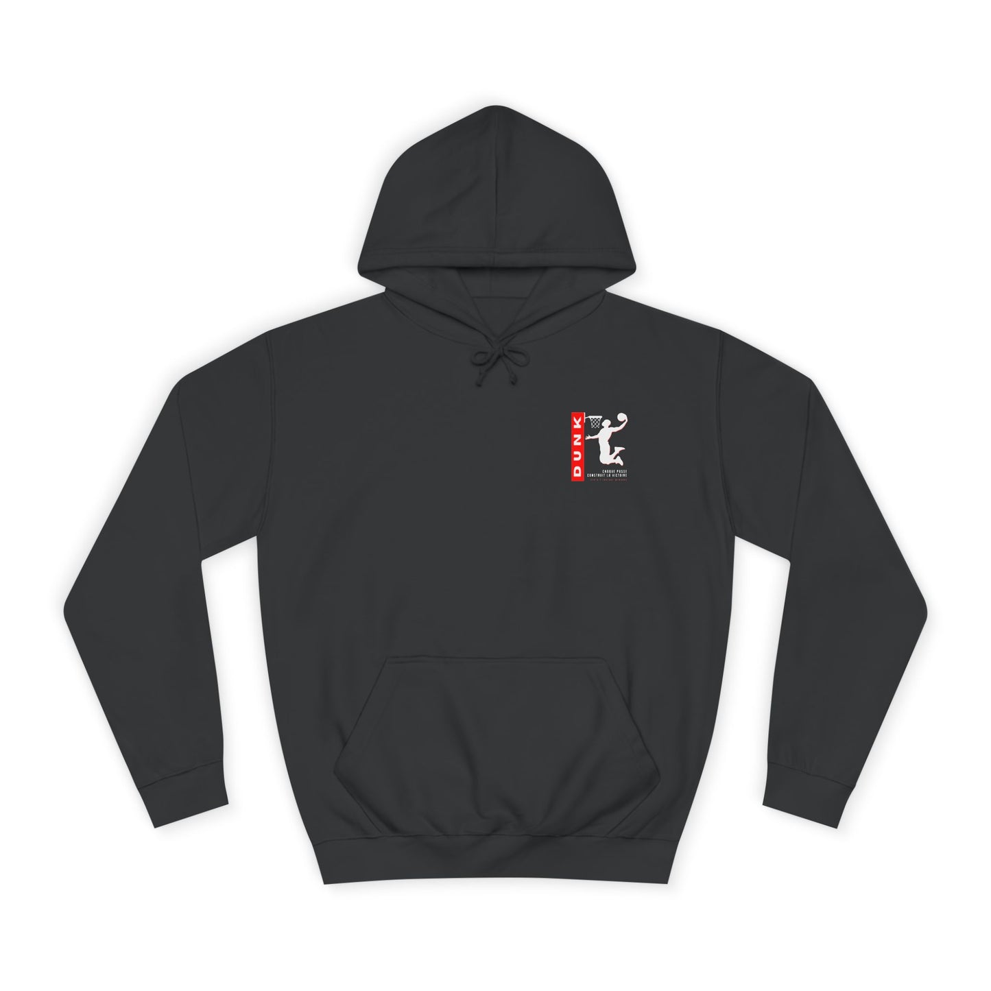 Sweat à capuche Homme JEXPRIME - Dunk, chaque passe contruit la victoire