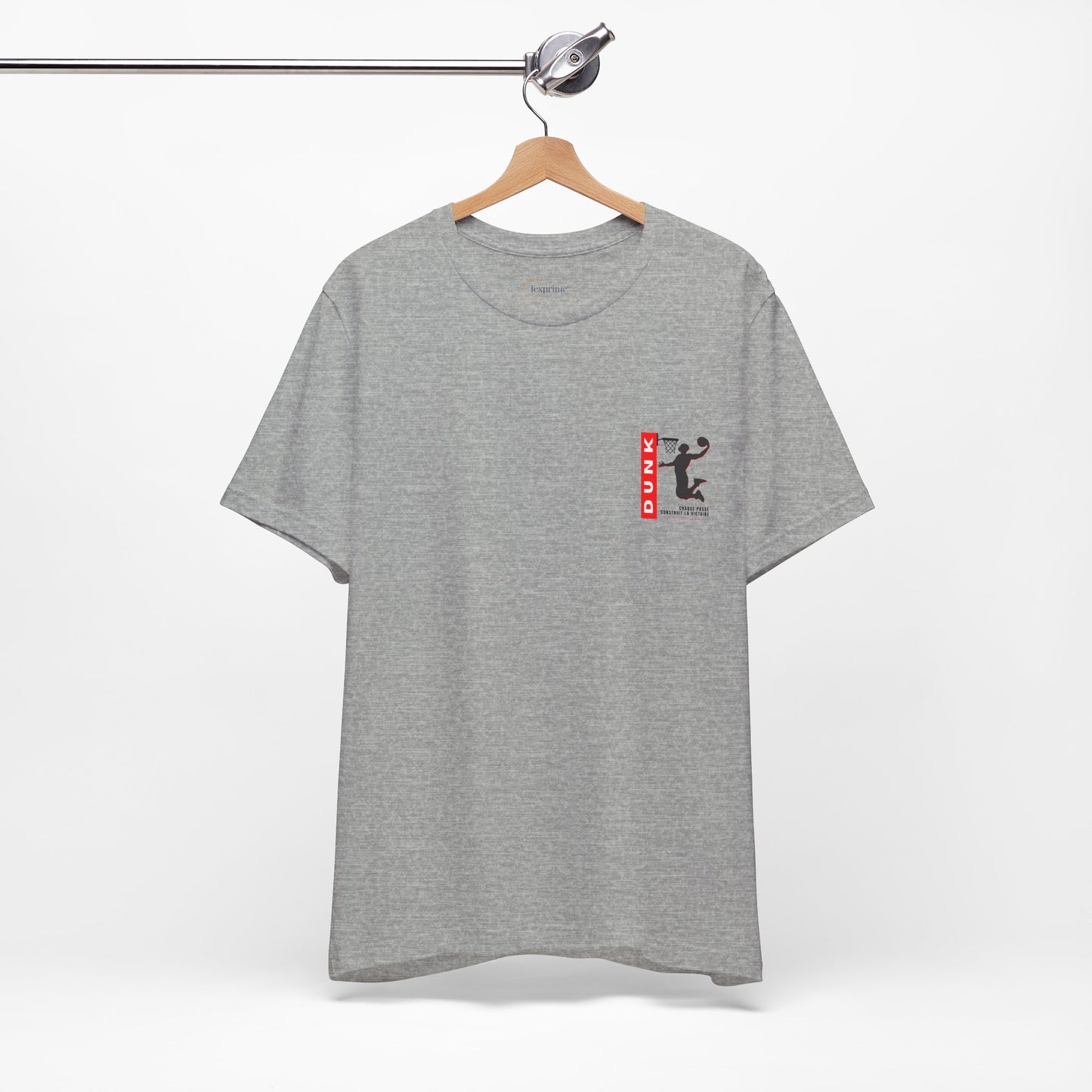Teeshirt homme JEXPRIME - Dunk, chaque passe contruit la victoire