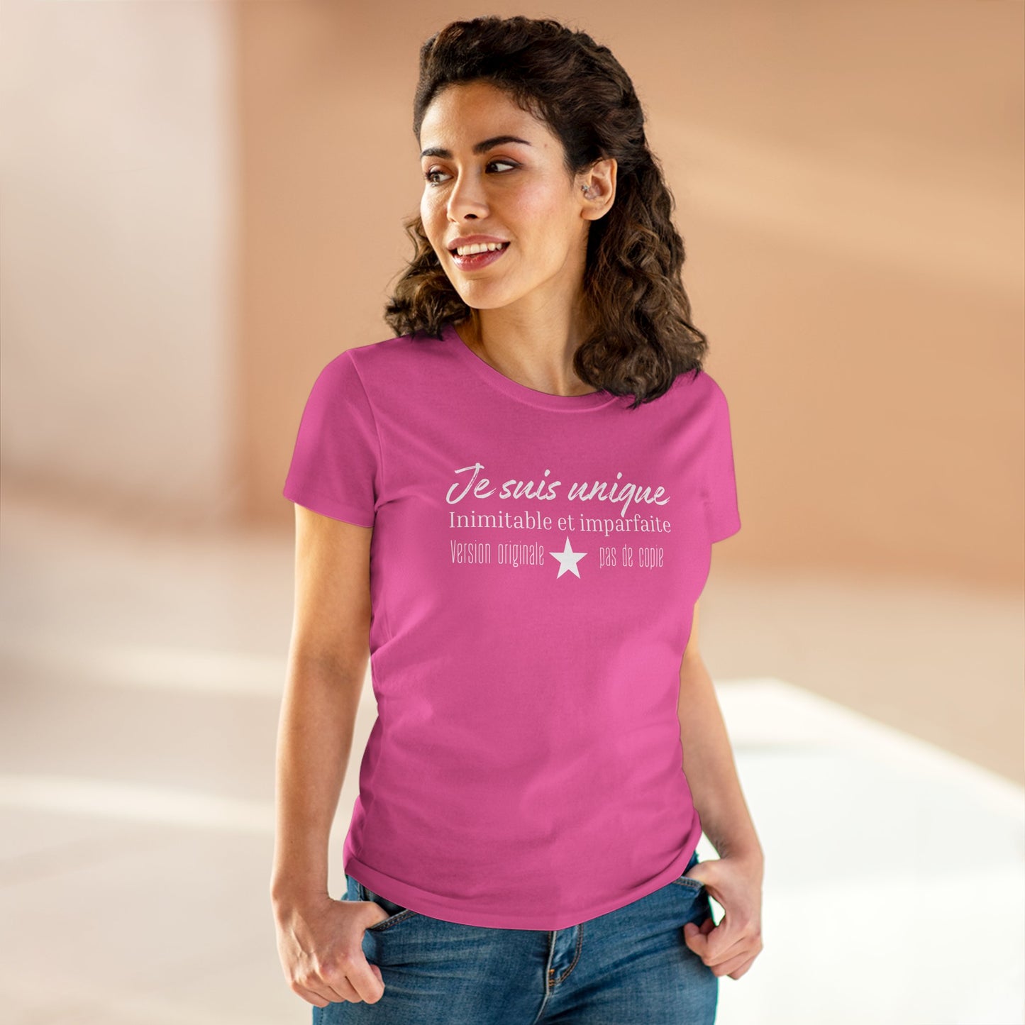 Teeshirt femme JEXPRIME - Je suis unique