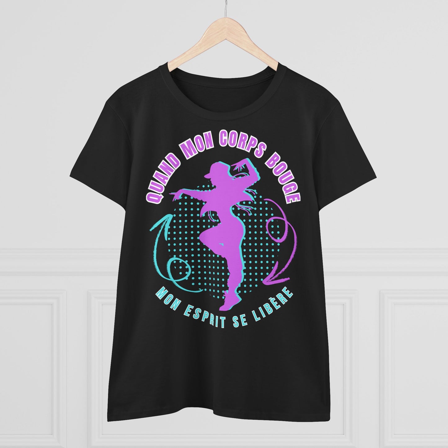 Teeshirt femme JEXPRIME - Quand mon corps bouge, mon esprit se libère