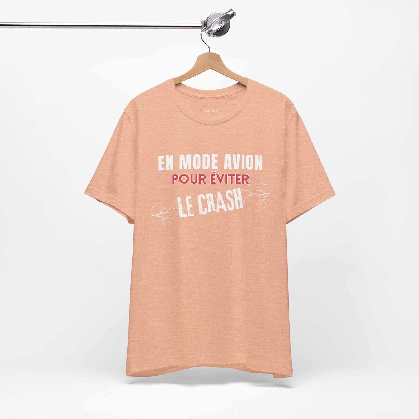 Teeshirt homme JEXPRIME - En mode avion pour éviter le crash