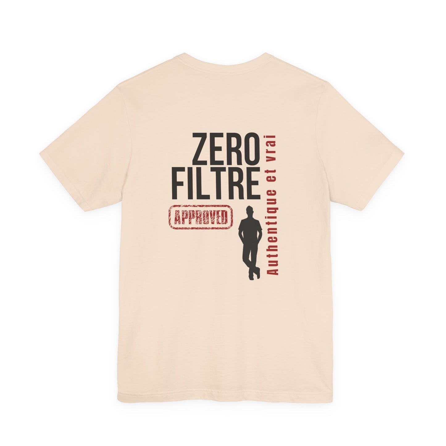 Teeshirt homme JEXPRIME - Zéro filtre, authentique et vrai