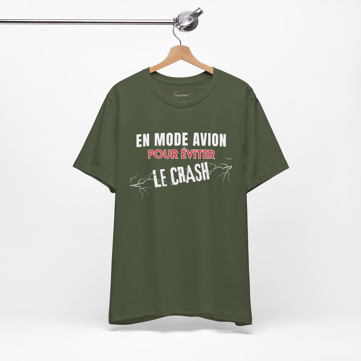Teeshirt homme JEXPRIME - En mode avion pour éviter le crash