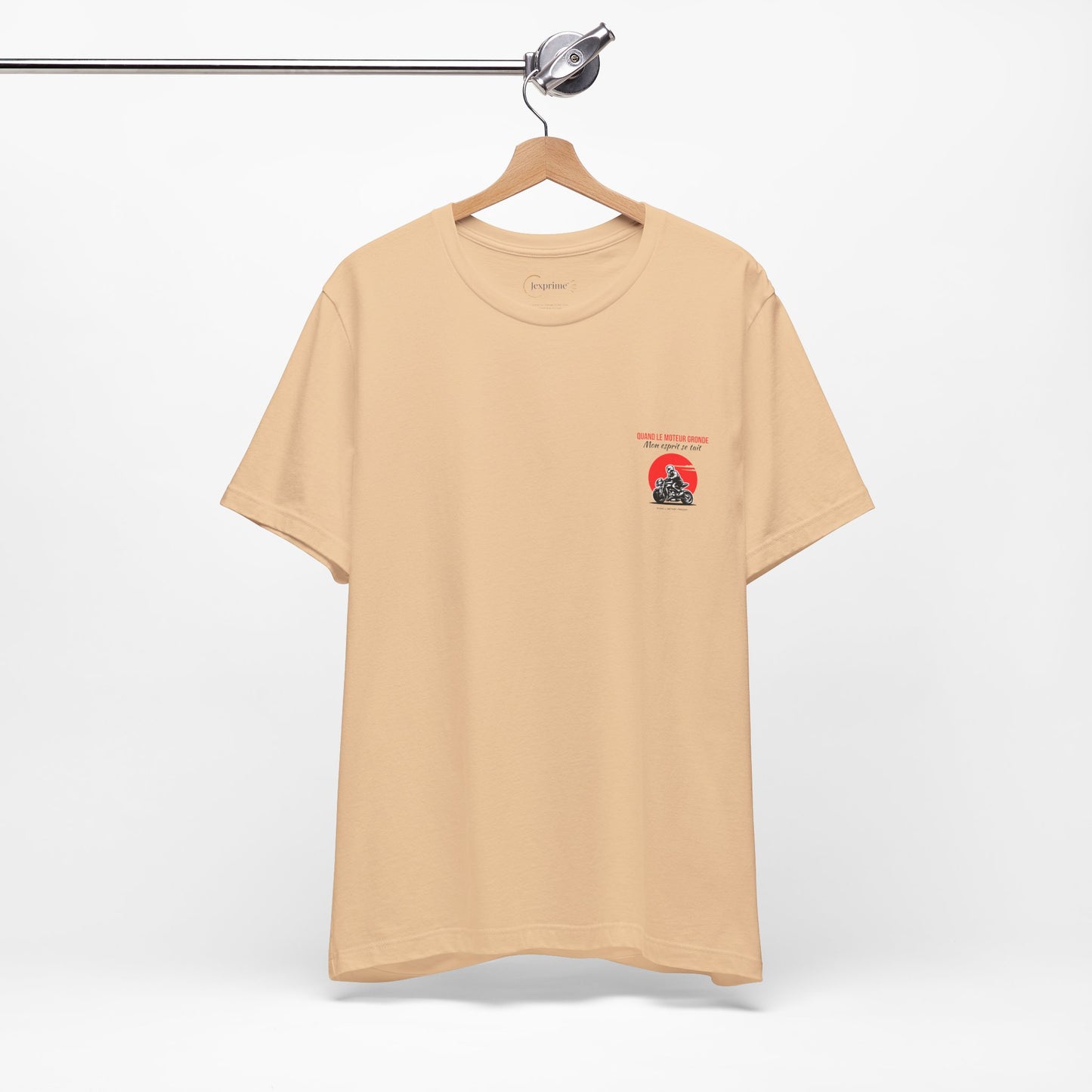 Teeshirt homme JEXPRIME - Quand le moteur gronde, mon esprit se tait