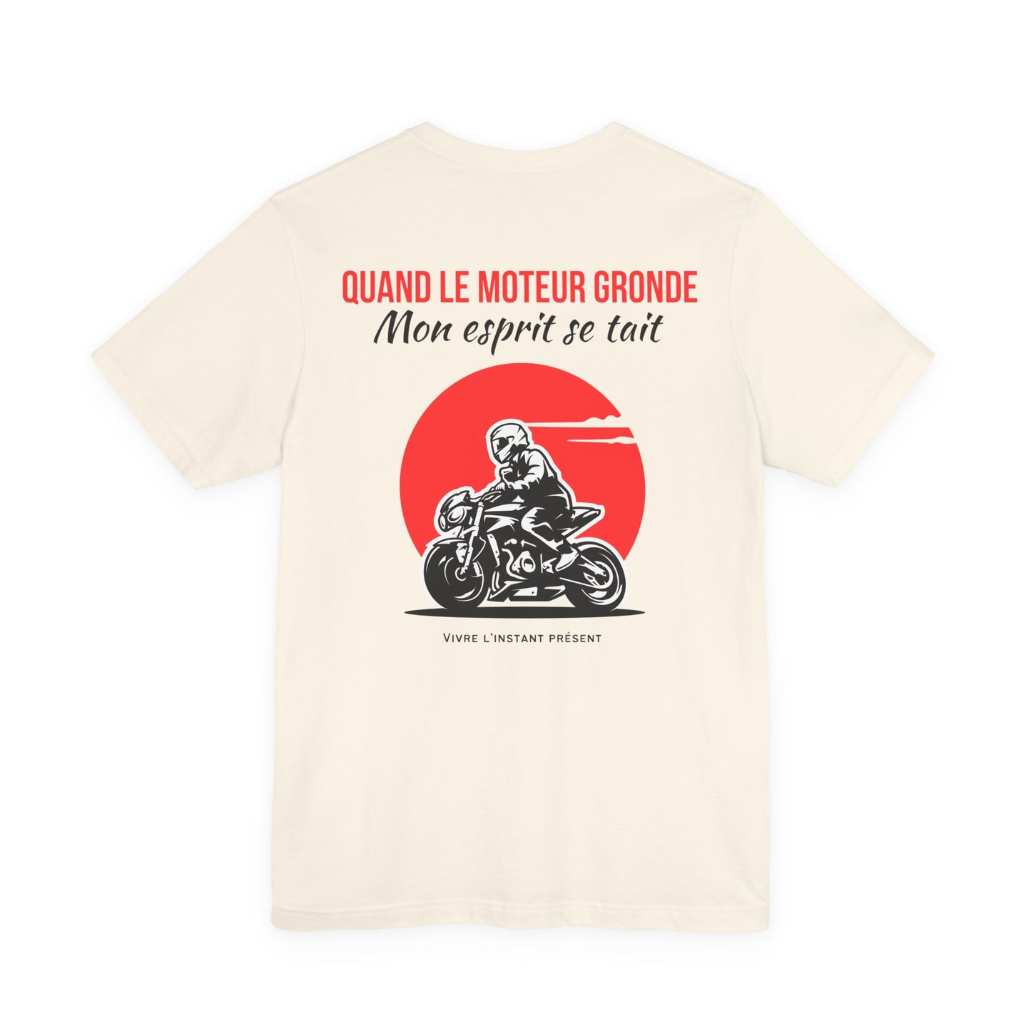 Teeshirt homme JEXPRIME - Quand le moteur gronde, mon esprit se tait