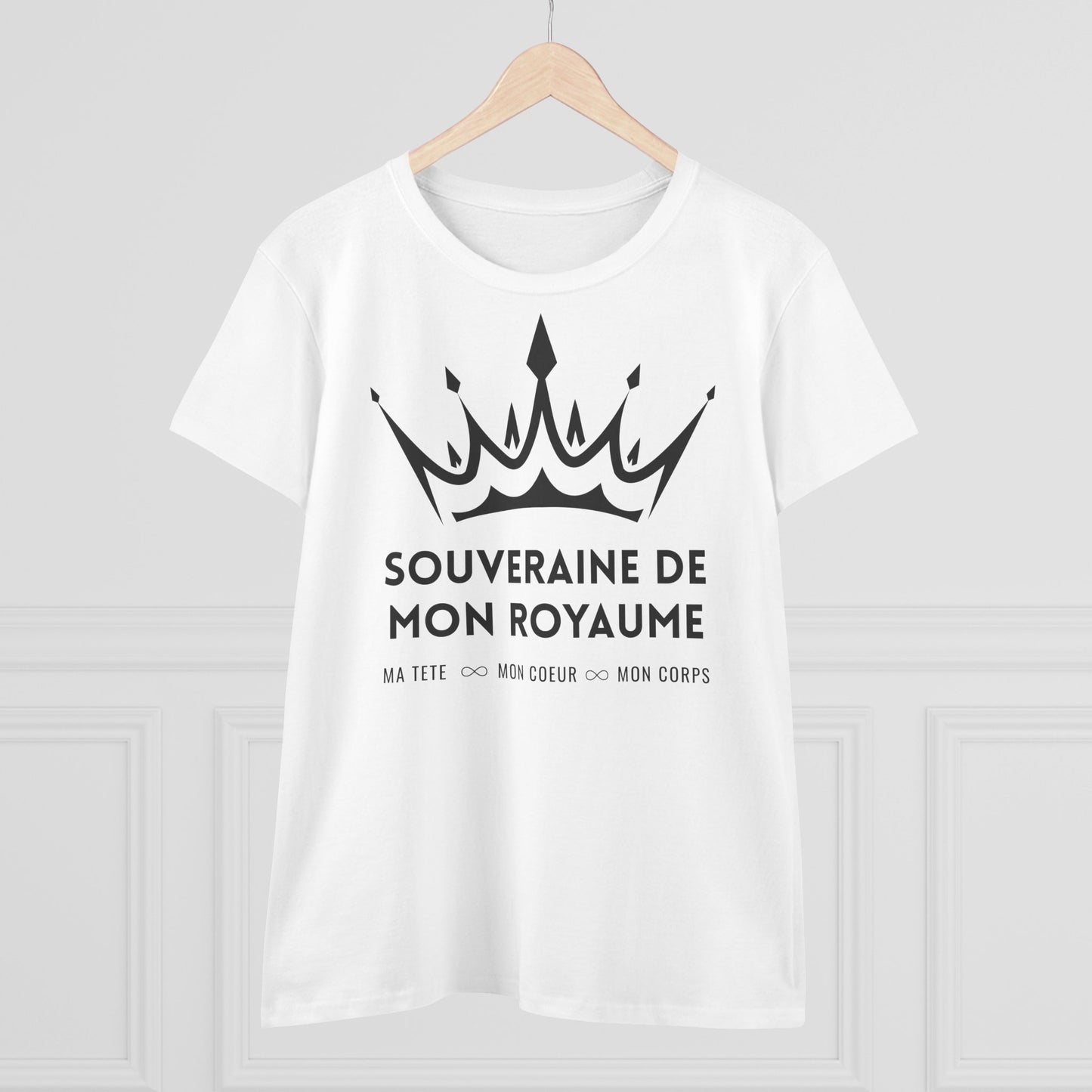 Teeshirt femme JEXPRIME - Souveraine de mon Royaume