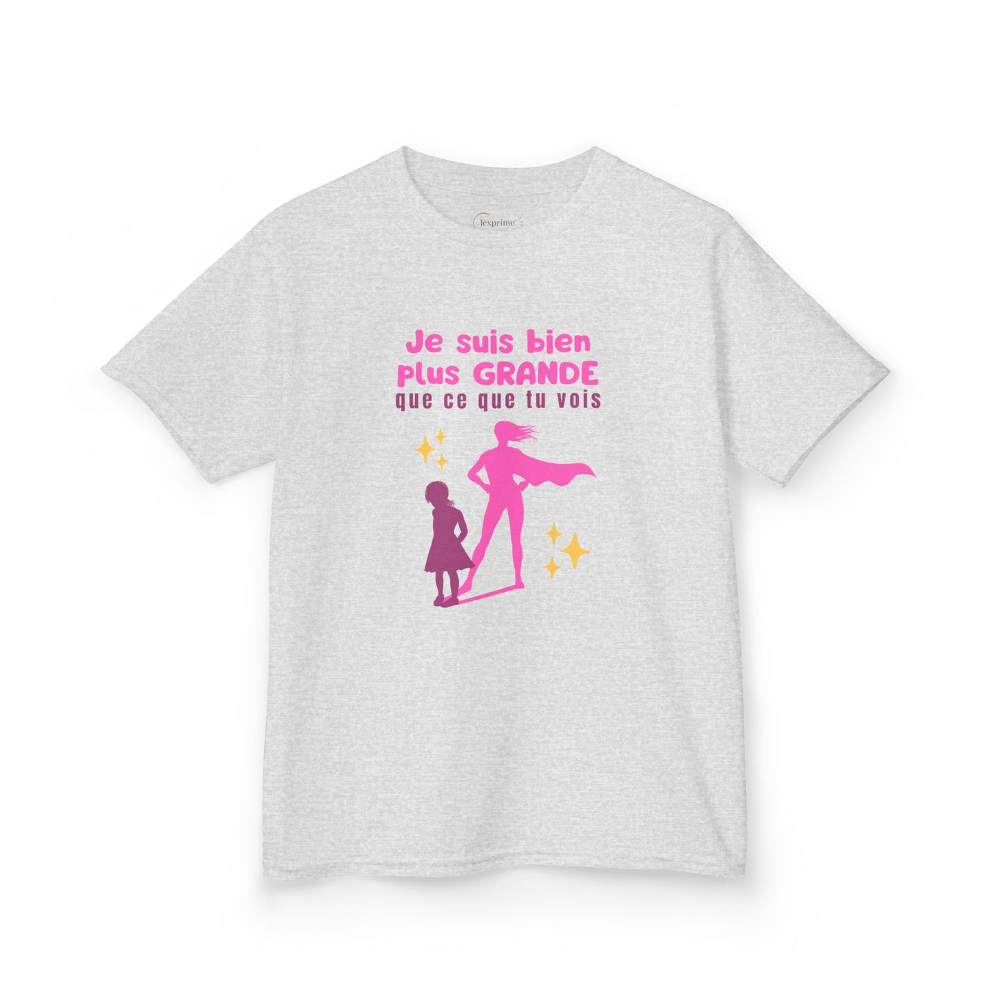 Teeshirt enfant JEXPRIME - Je suis plus grande que ce que tu vois