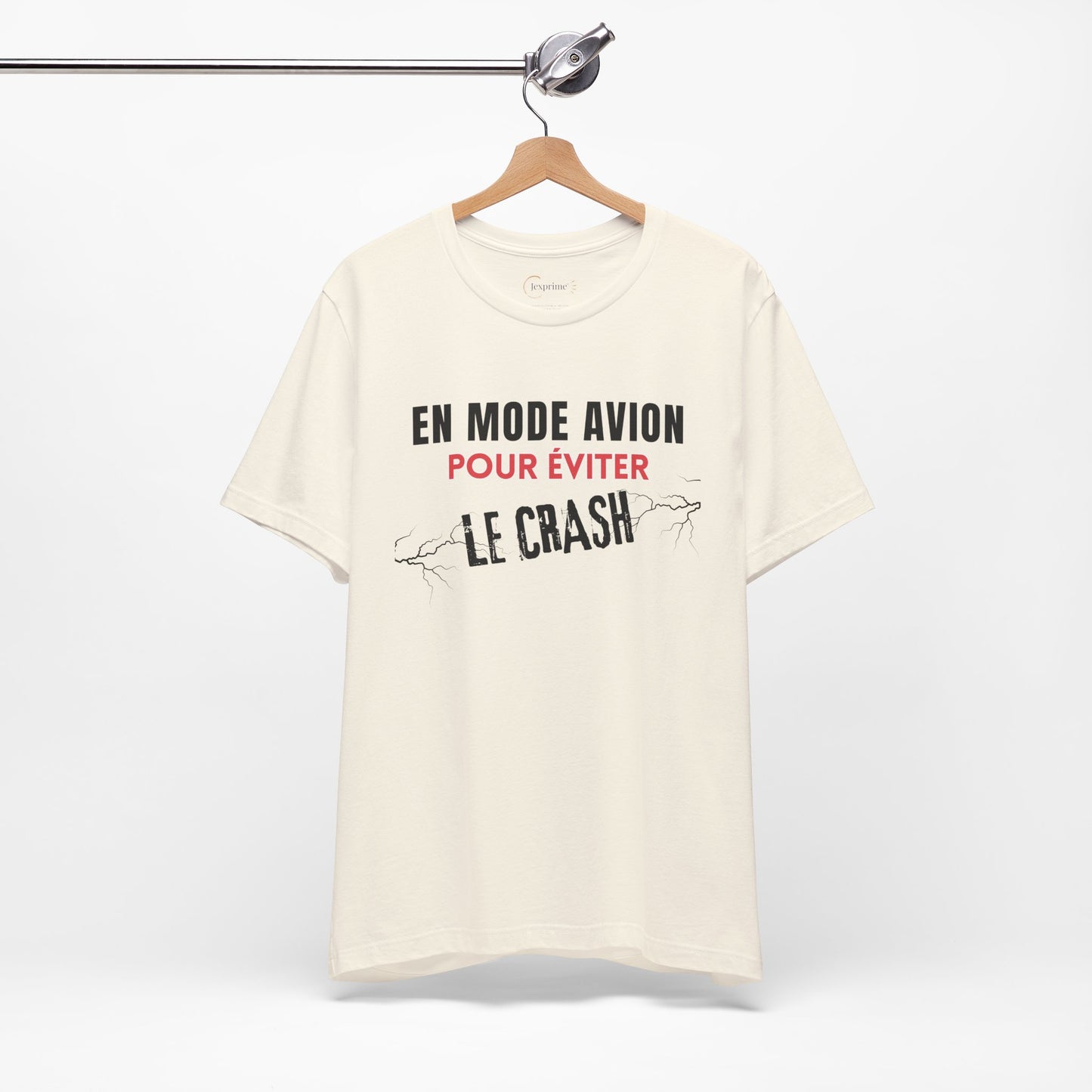 Teeshirt homme JEXPRIME - En mode avion pour éviter le crash