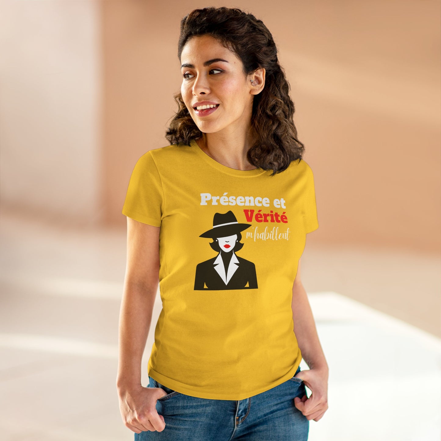 Teeshirt Femme JEXPRIME - La présence et la vérité m'habillent