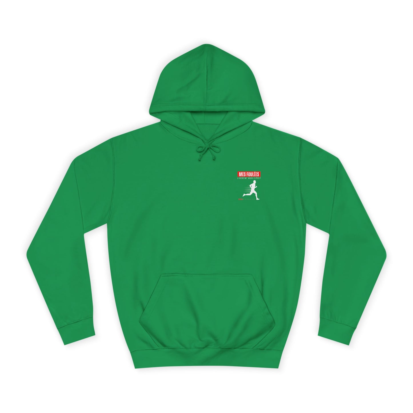 Sweat à capuche Homme JEXPRIME - Mes foulées libèrent mon esprit