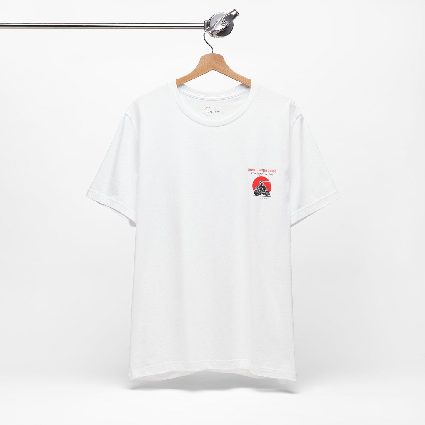 Teeshirt homme JEXPRIME - Quand le moteur gronde, mon esprit se tait