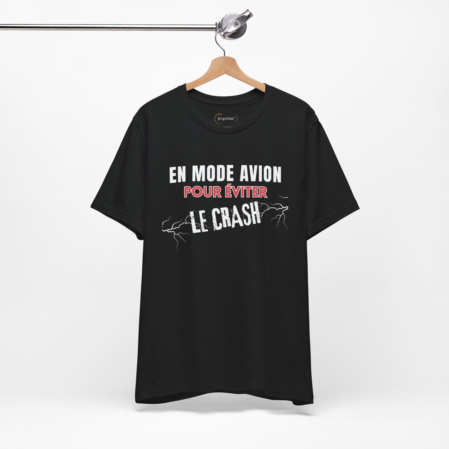 Teeshirt homme JEXPRIME - En mode avion pour éviter le crash
