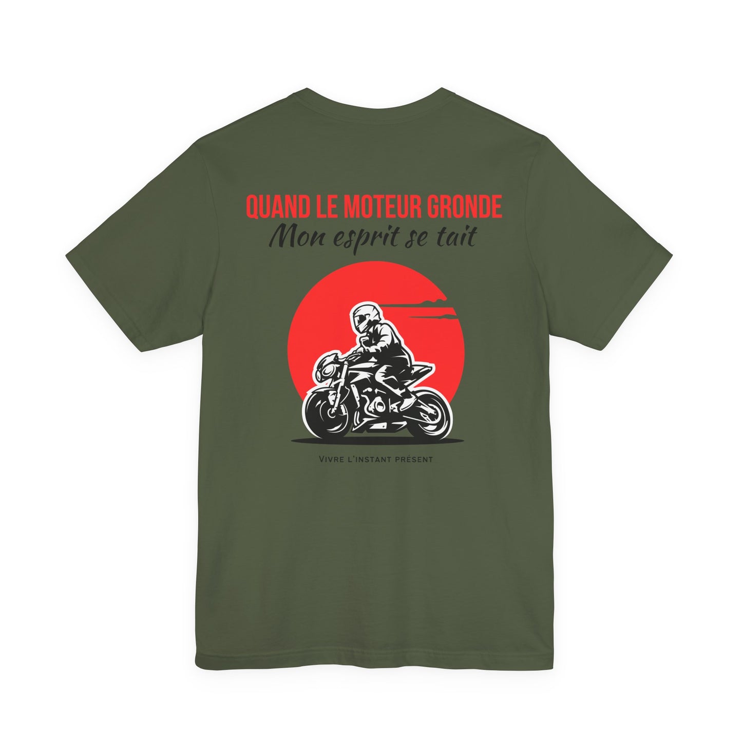 Teeshirt homme JEXPRIME - Quand le moteur gronde, mon esprit se tait