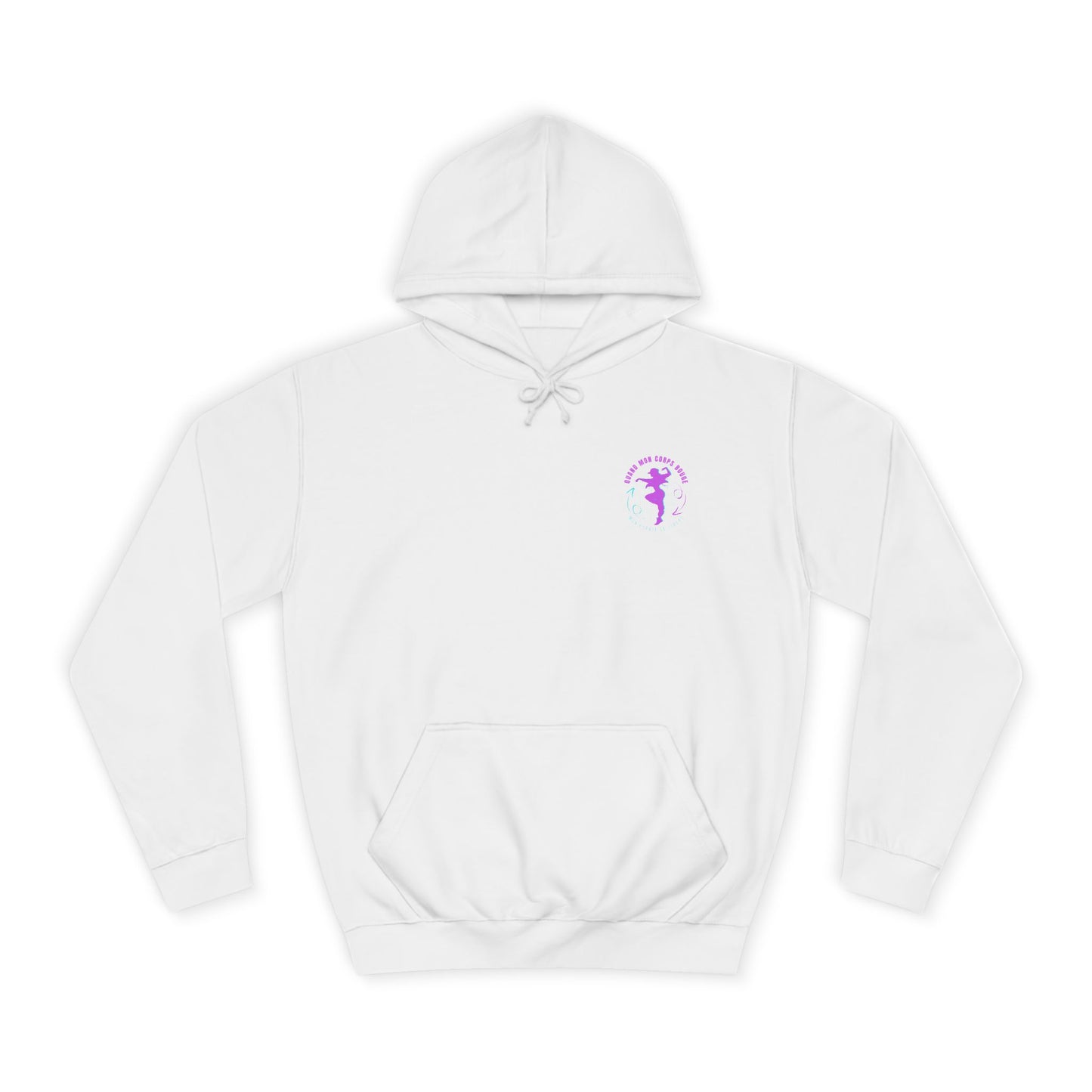 Sweat à capuche femme - Quand mon corps bouge, mon esprit se libère
