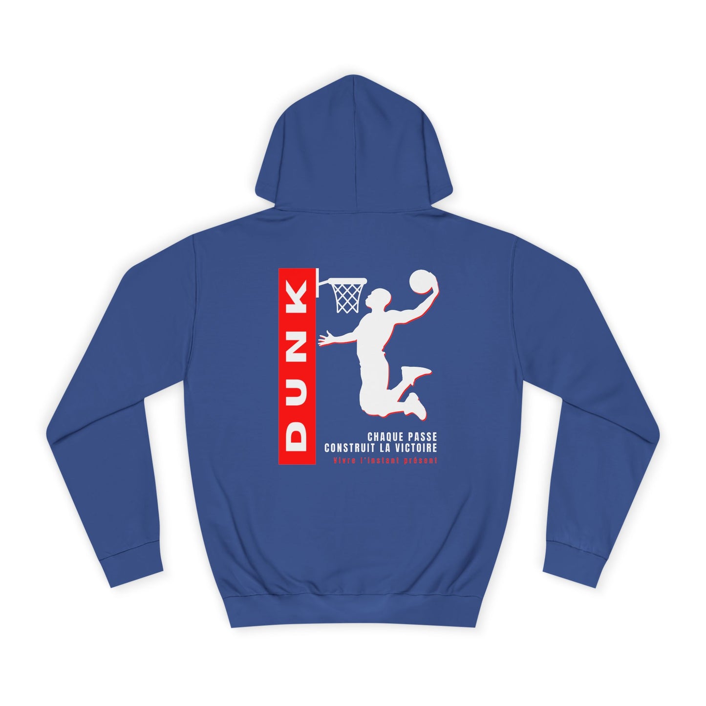 Sweat à capuche Homme JEXPRIME - Dunk, chaque passe contruit la victoire